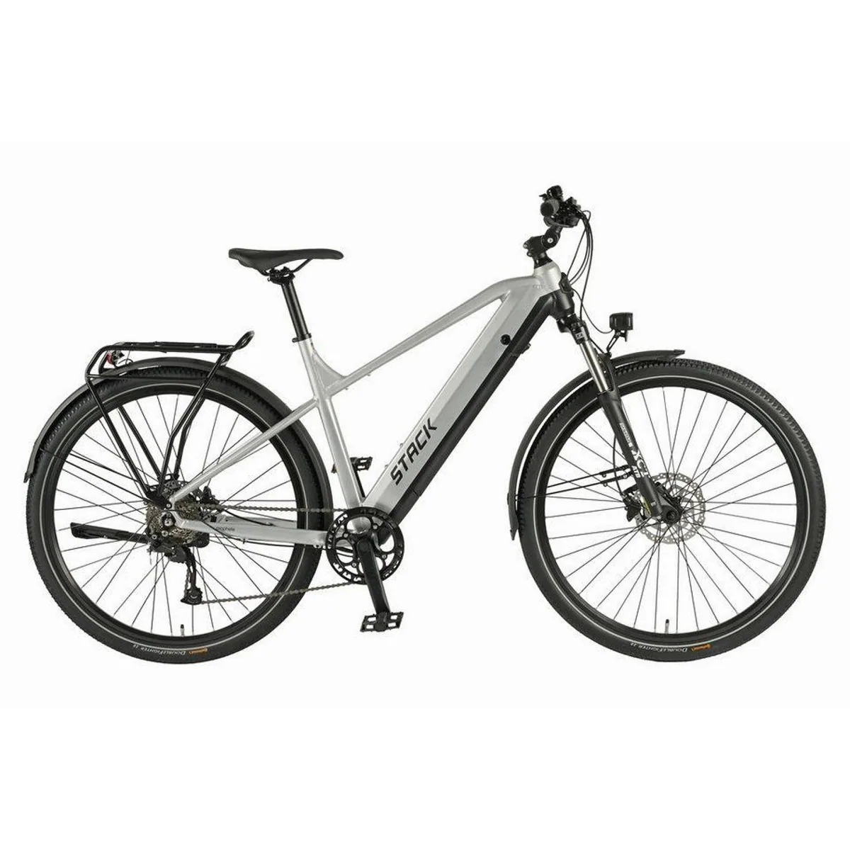 Prophete E-Bike Trekkingrad Stack 1.8, 8-Gang Shimano Altus, Heckmotor, 360 Wh