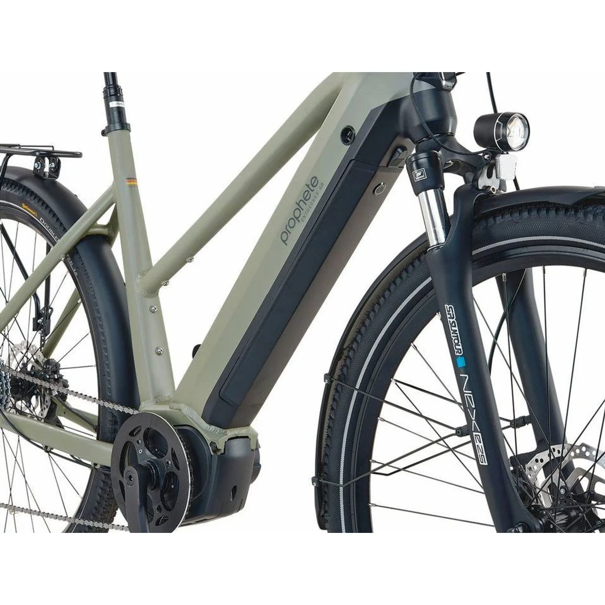 Prophete Entdecker 4.0 E-Bike, kraftvoller Mittelmotor, 10-Gang Schaltung, 540 Wh Akku 5