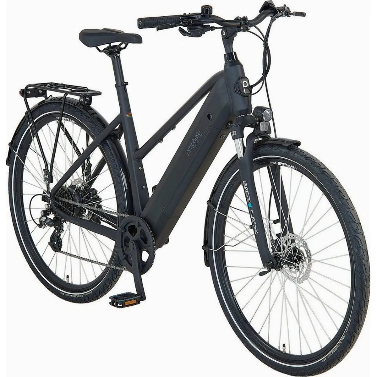 Prophete Entdecker 2.8 E-Bike, 8-Gang Shimano, Heckmotor, 540 Wh — sportliches Design, hohe Reichweite, sichere Fahrt 2