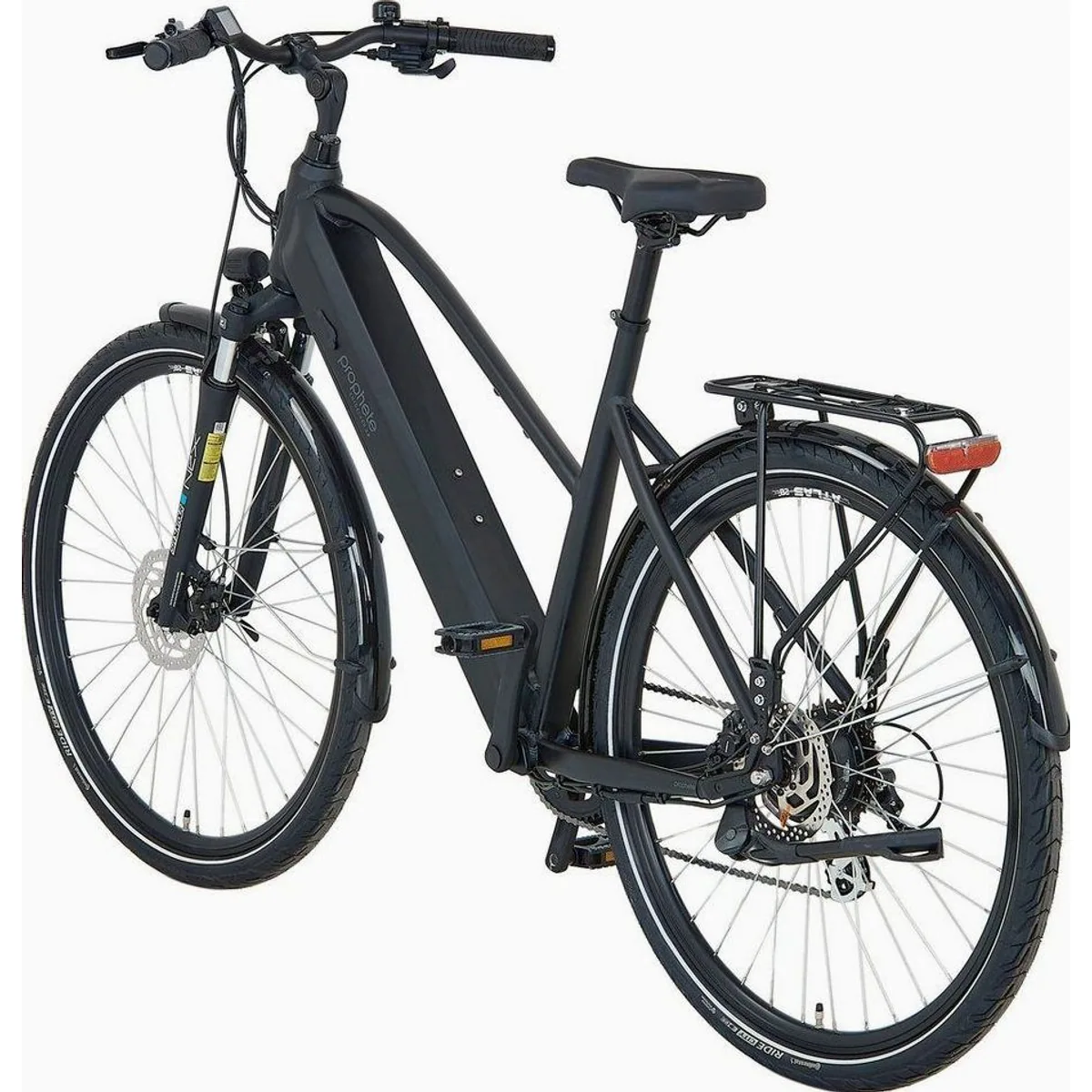 Prophete Entdecker 2.8 E-Bike, 8-Gang Shimano, Heckmotor, 540 Wh — sportliches Design, hohe Reichweite, sichere Fahrt 3