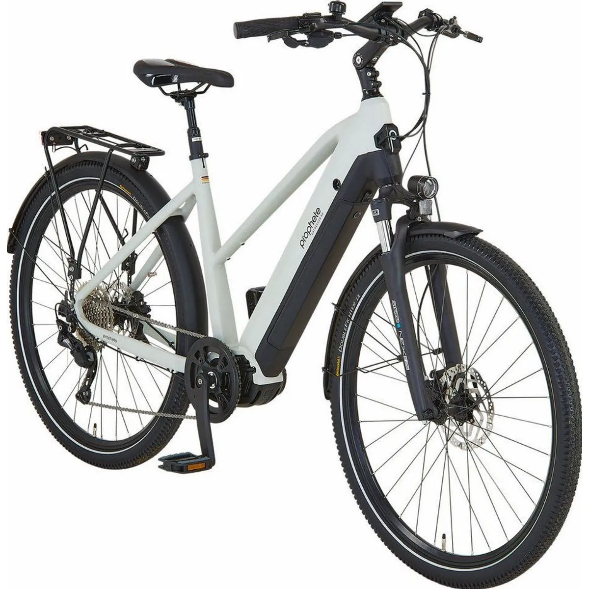 Prophete Entdecker 5.0 E-Bike, 250 Watt Mittelmotor, 800 Wh Akku, 10 Gang Shimano Deore 2