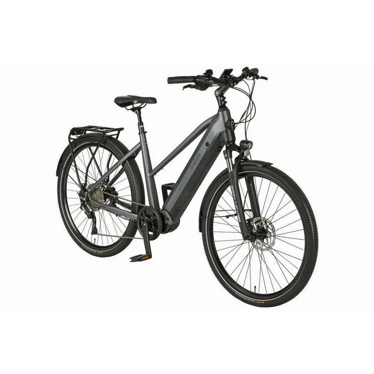 Prophete Entdecker 5.8 E-Bike, kraftvoller Mittelmotor, 10 Gang Shimano Deore 2
