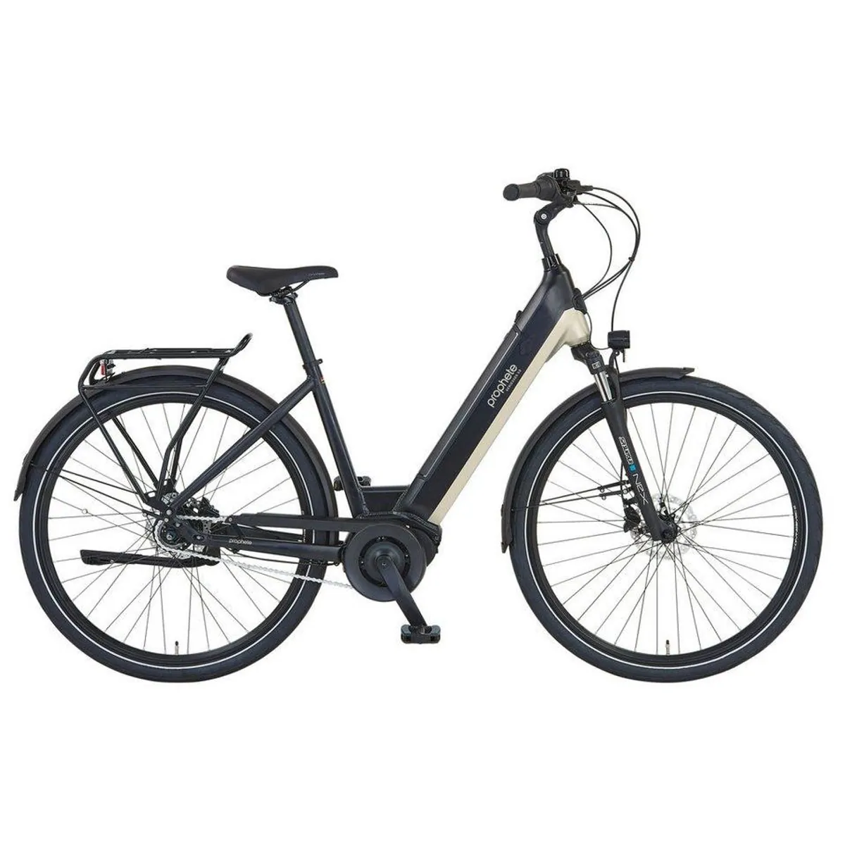 Prophete Geniesser 3.8 E-Bike, 7-Gang Shimano Nexus, 400 Wh Akku, komfortable Fahrt