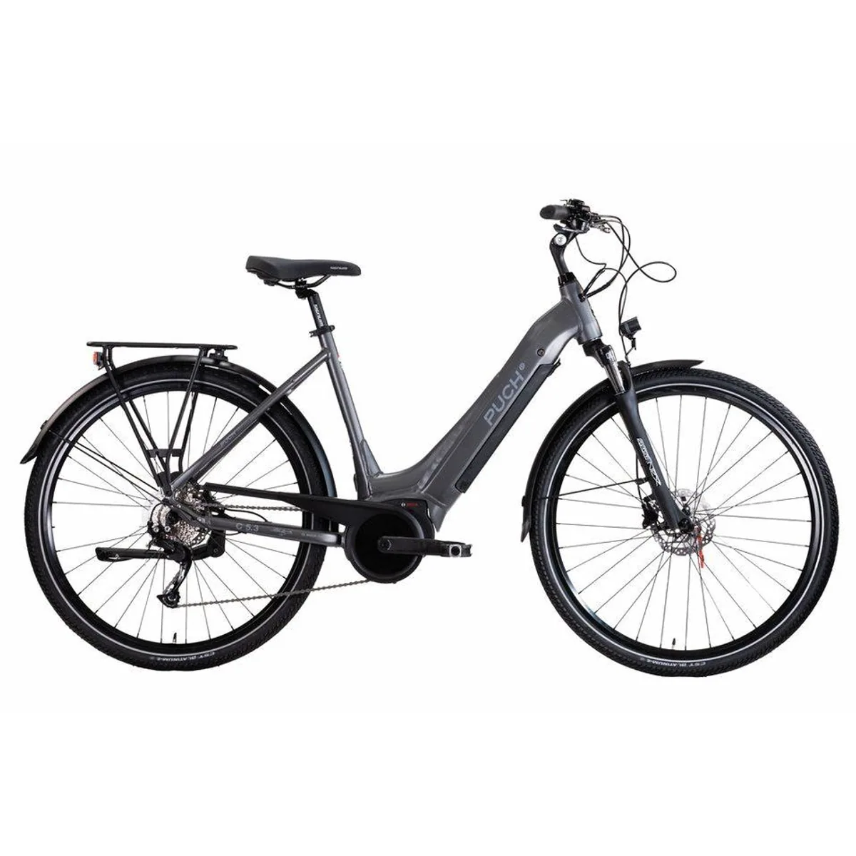 PUCH C5.3 E-Bike Trekkingrad, Bosch Performance Line, 500 Wh Akku, 9-Gang Shimano Alivio