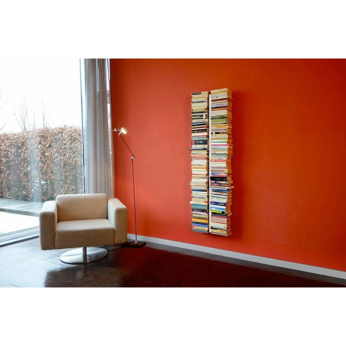 Radius Booksbaum 1 Wandregal, 14 Regalböden, modernes Design