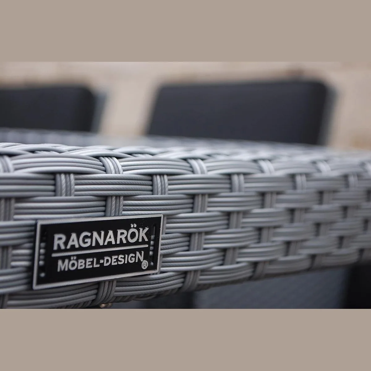Ragnarök Möbel-Design Garten-Essgruppe Heimdall, großzügige 10-Personen Sitzgelegenheit 3