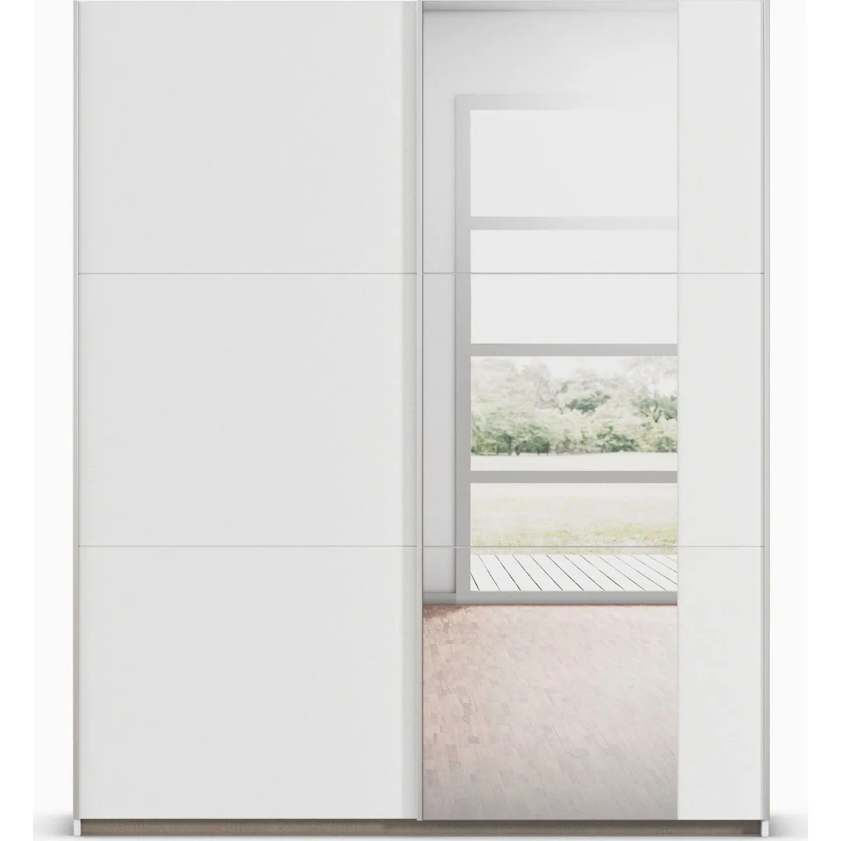 rauch AURELIO Schwebetürenschrank, elegantes Design, vielfältige Farben, flexible Breiten 5