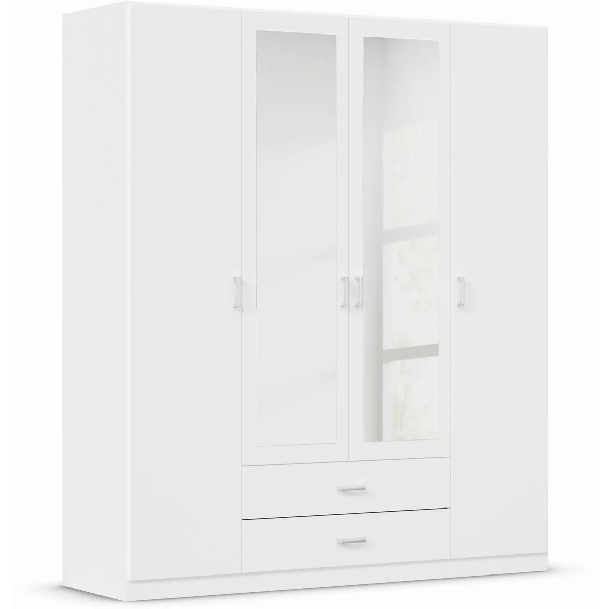rauch GAMMA Kleiderschrank, modernes Design, integrierte Spiegel, flexible Breiten — 181/271 cm 2