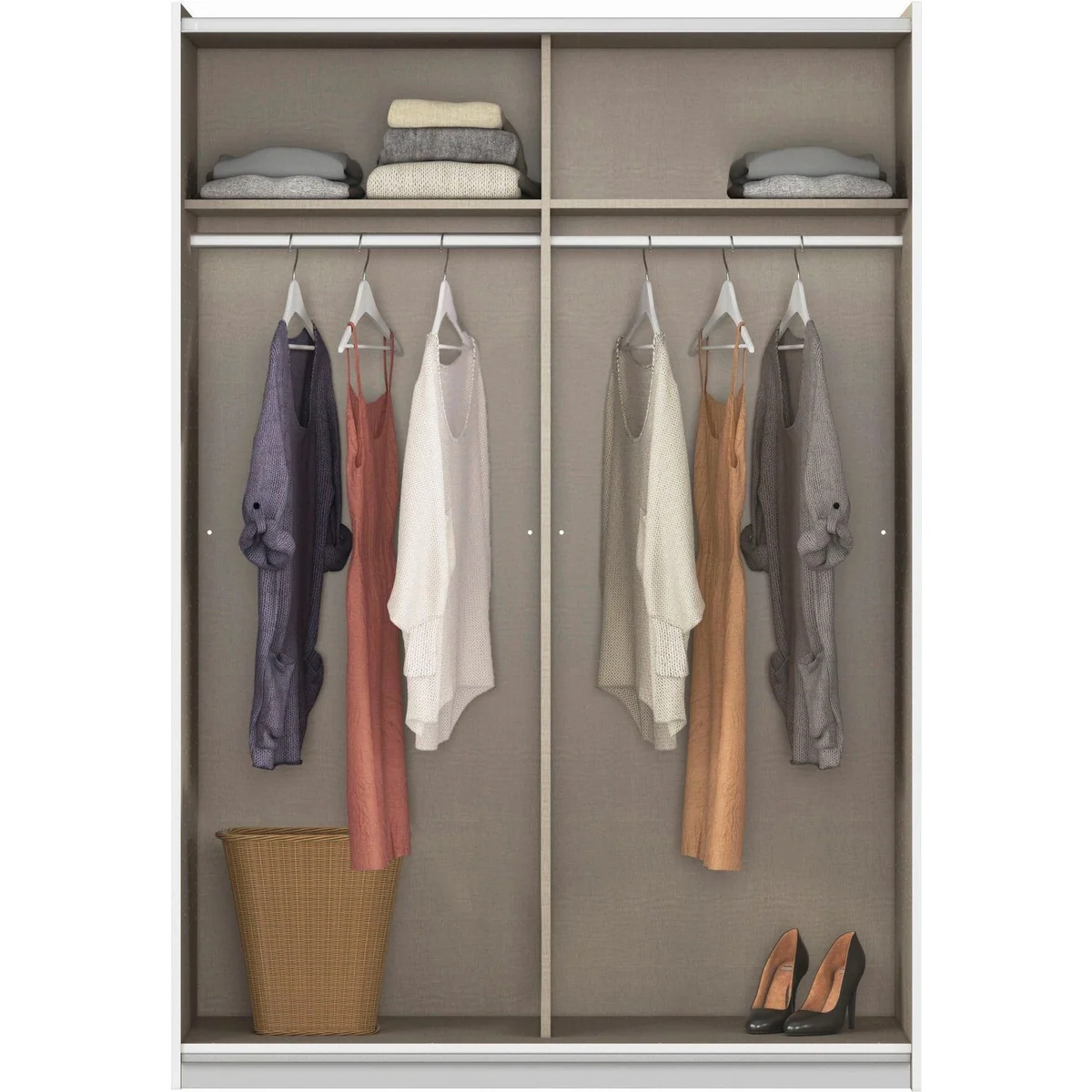 rauch Kleiderschrank SUBITO, vielseitig einsetzbar, modernes Design — B 136 & 181 cm, Höhe 197 cm 5