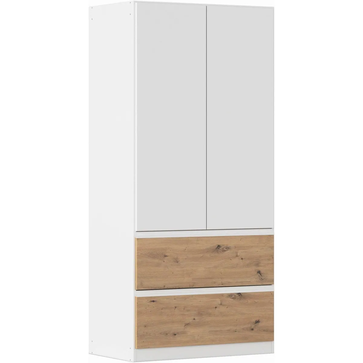 rauch COSTA Drehtürenschrank, modernes Design, Push-to-Open, in 3 Breiten