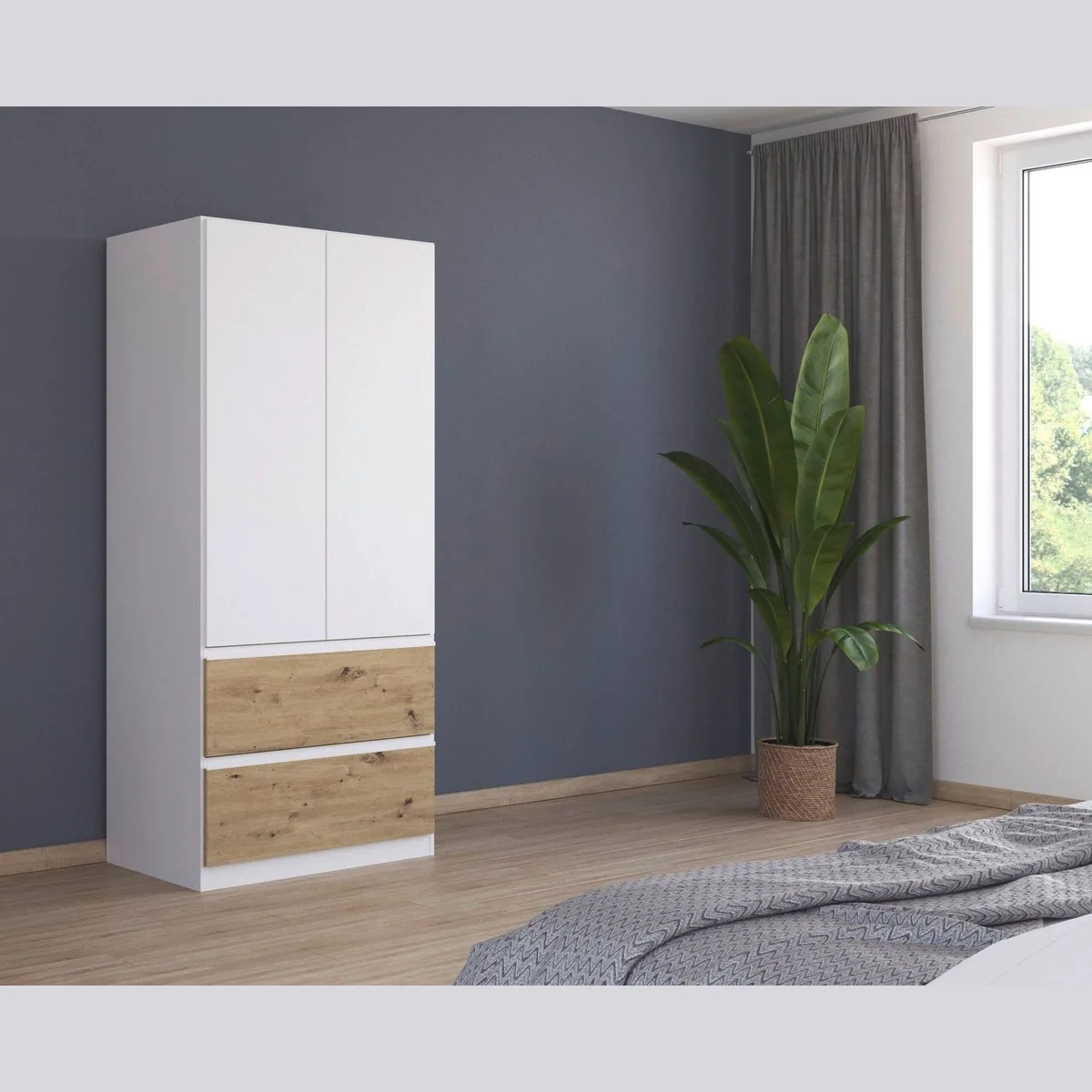 rauch COSTA Drehtürenschrank, modernes Design, Push-to-Open, in 3 Breiten 2