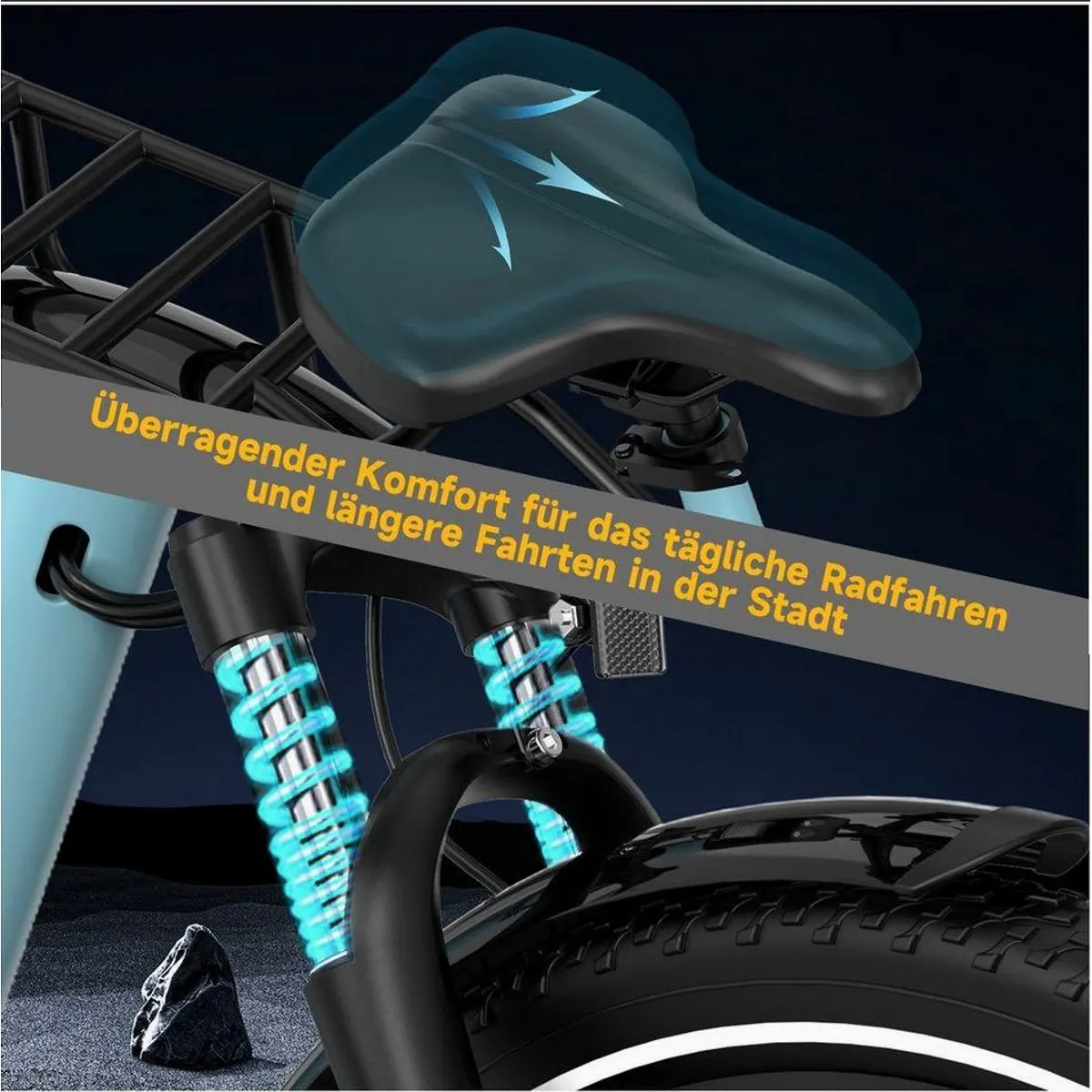 RCB E-Bike Pedelec G6, kraftvoller Motor, hohe Reichweite, smarte Konnektivität 4