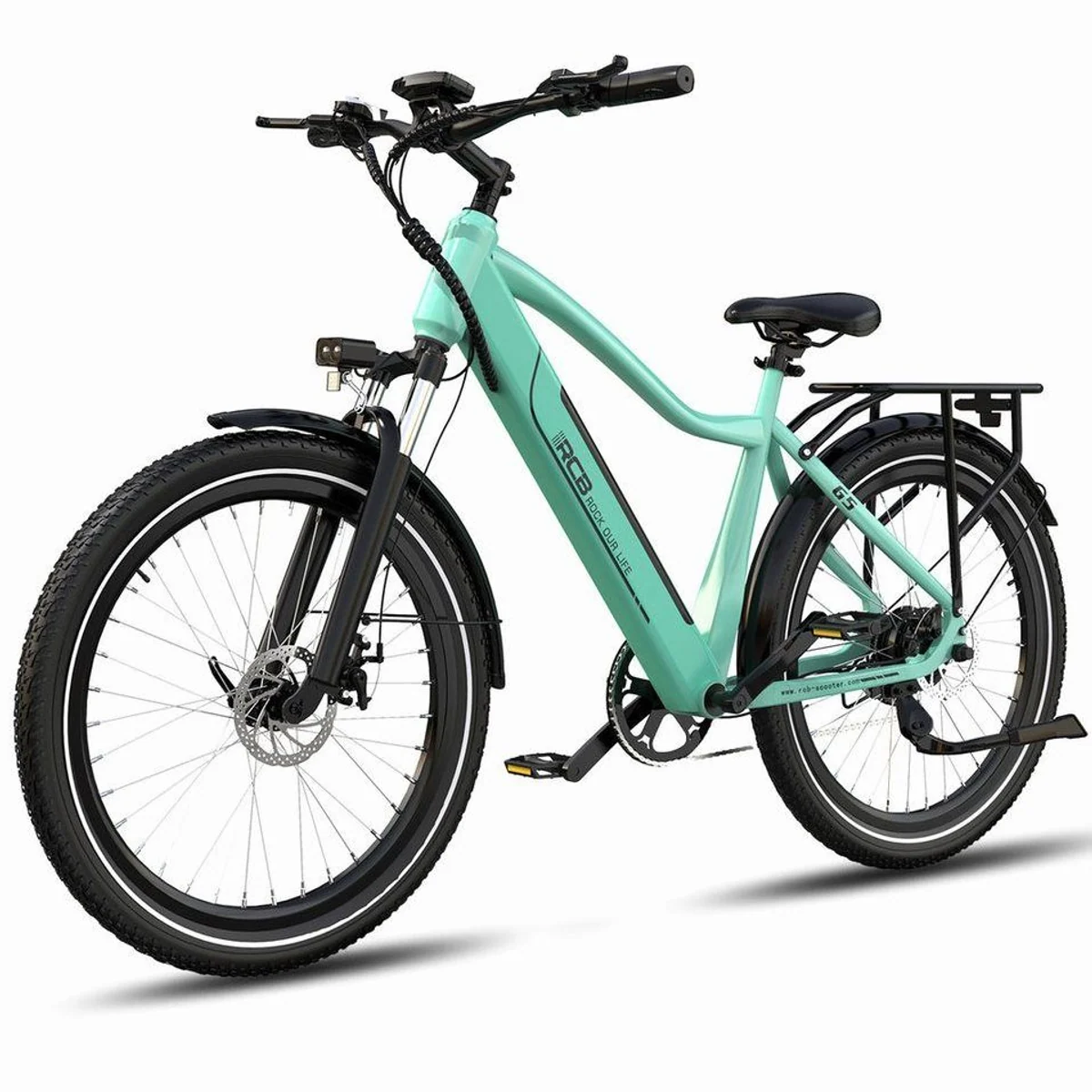RCB E-Bike Pedelec G5, kraftvoller Heckmotor, 7-Gang-Schaltung, smarte App-Funktionen