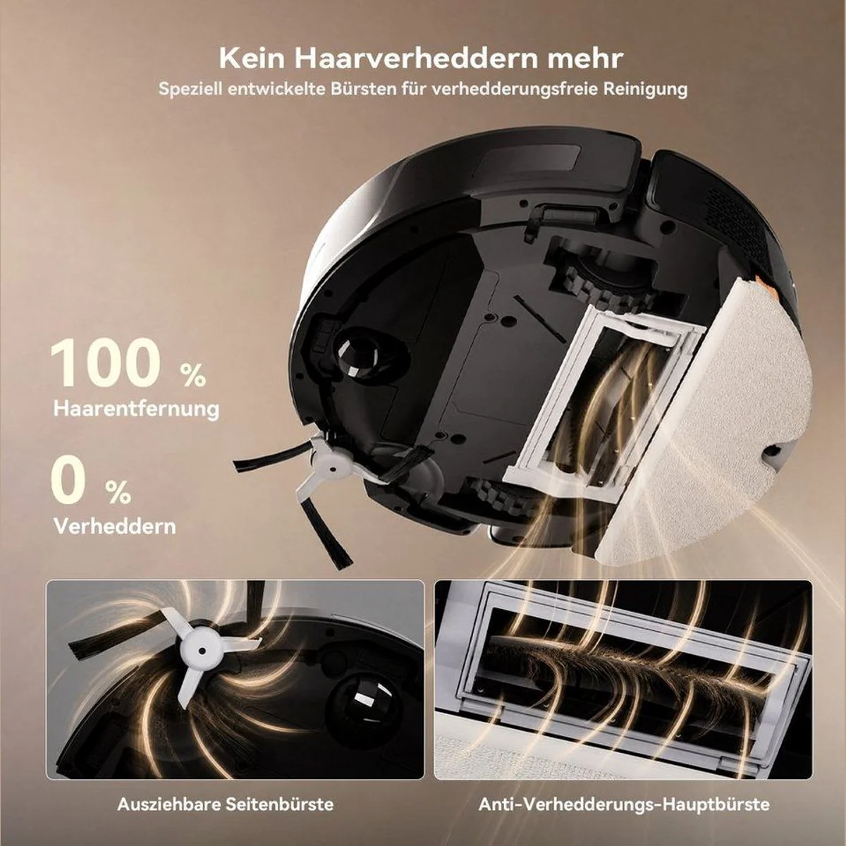 redroad R11 MAX Saugroboter, hohe Saugleistung & intelligente Navigation 4