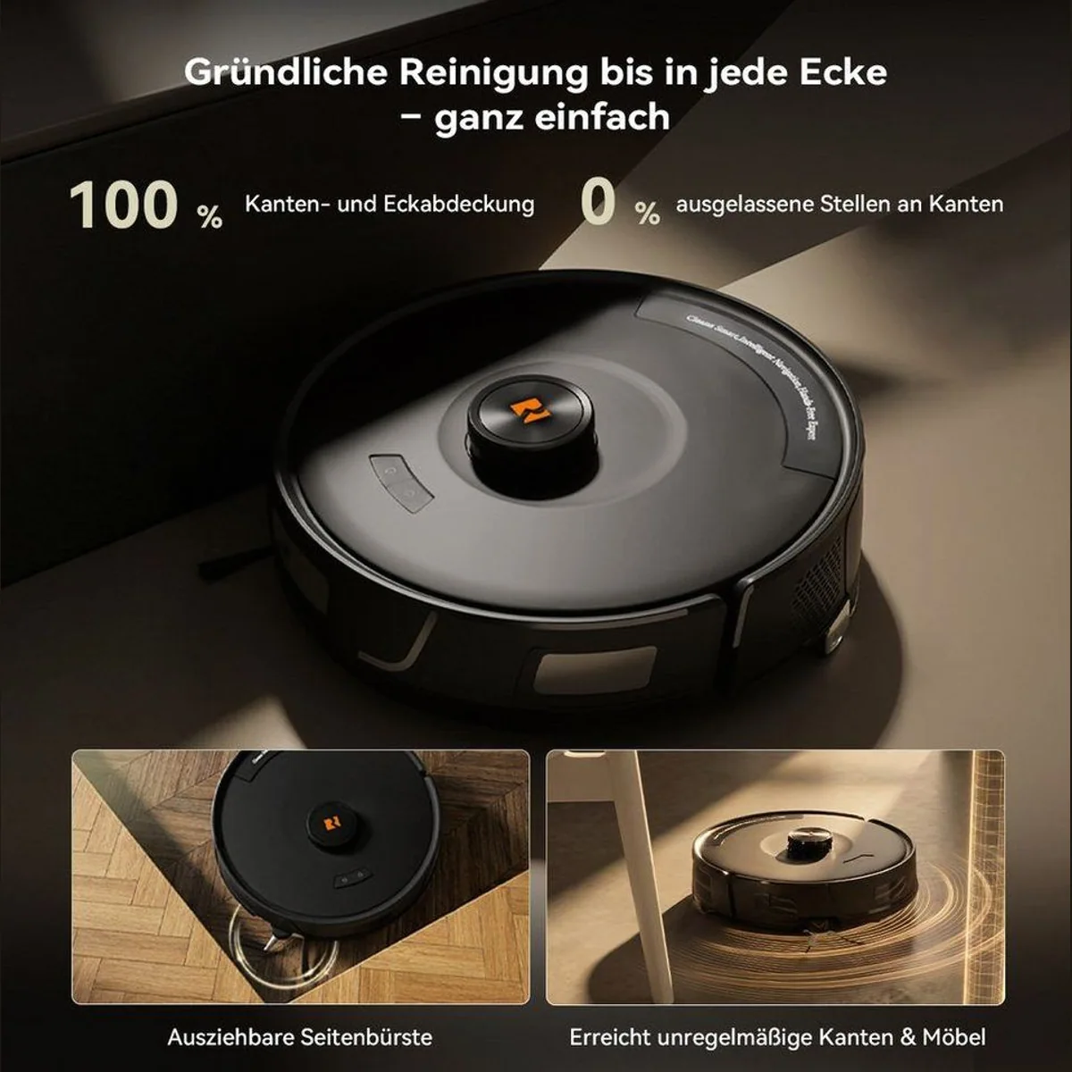 redroad R11 MAX Saugroboter, hohe Saugleistung & intelligente Navigation 5
