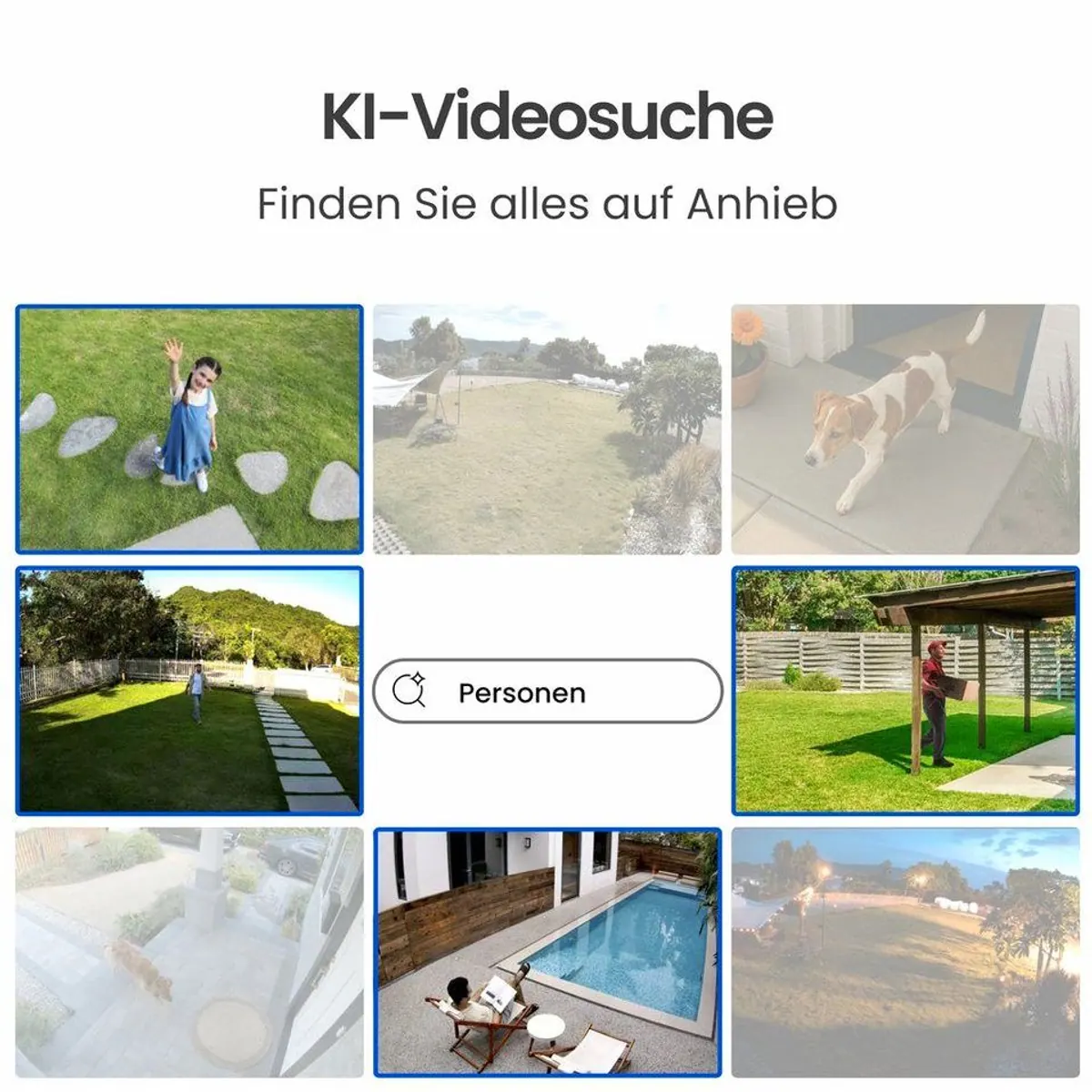 Reolink Elite Floodlight WiFi Kamera, 4K UHD, 180° Sichtfeld, KI-gestützte Erkennung 3