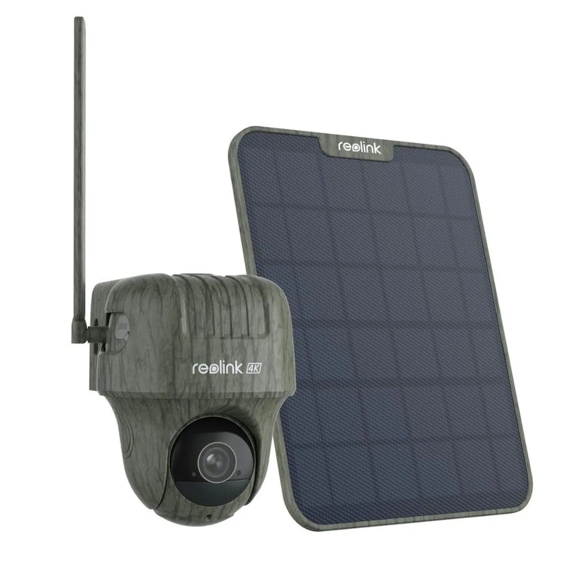 Reolink Go Ranger PT Wildkamera, 4G LTE, 8MP, Nachtsicht — 360° Sicht, Tiererkennung, Solarenergie