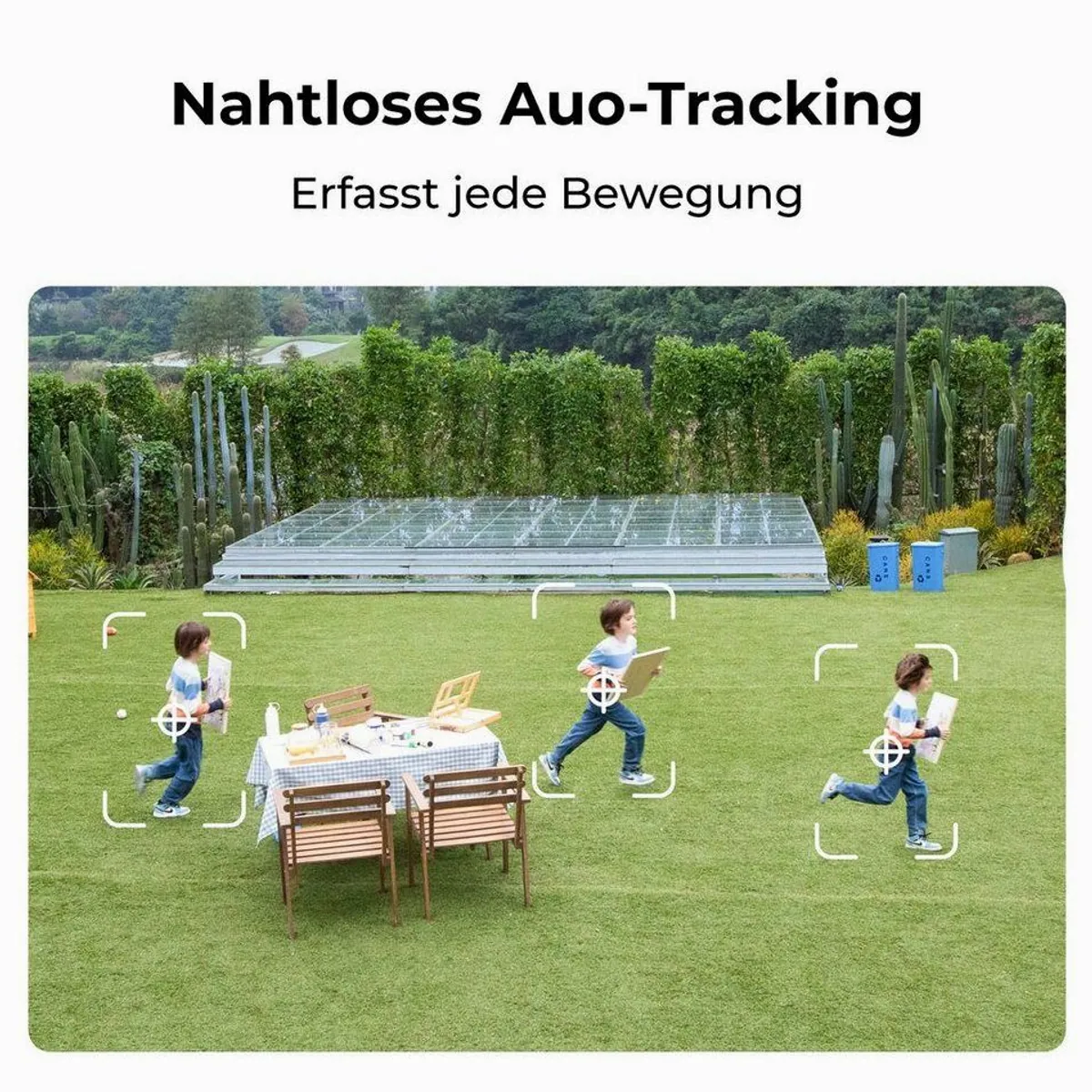 Reolink RLC-823S1W Überwachungskamera, 4K Auflösung, 360° Smartes Auto-Tracking 4