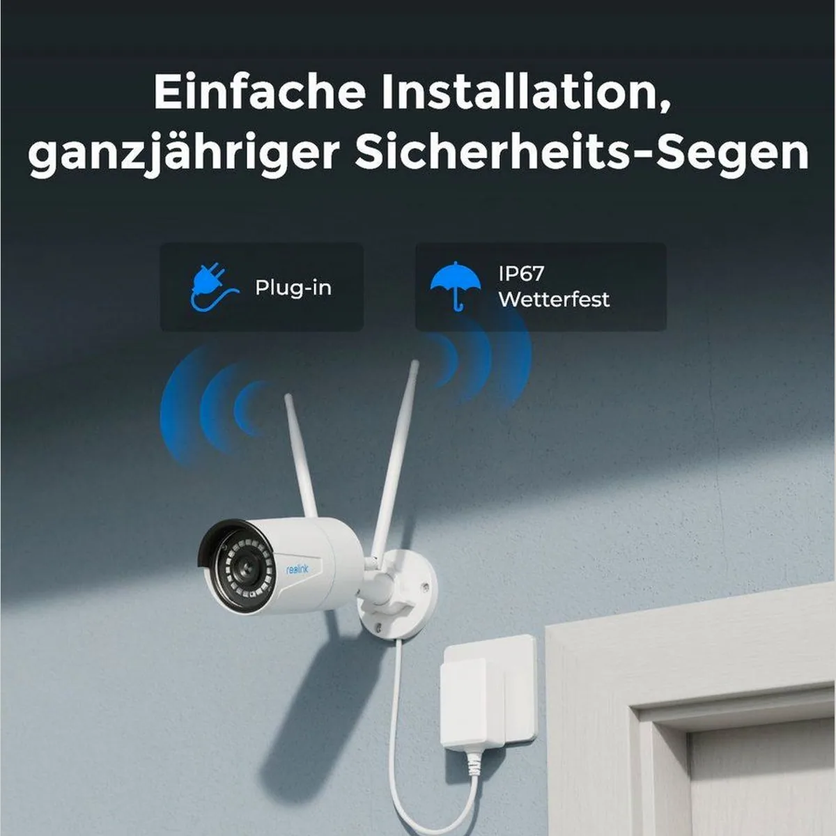Reolink RLK12-500WB4 Überwachungskamera, 5MP Super HD, 1TB HDD, Dualband WLAN 4