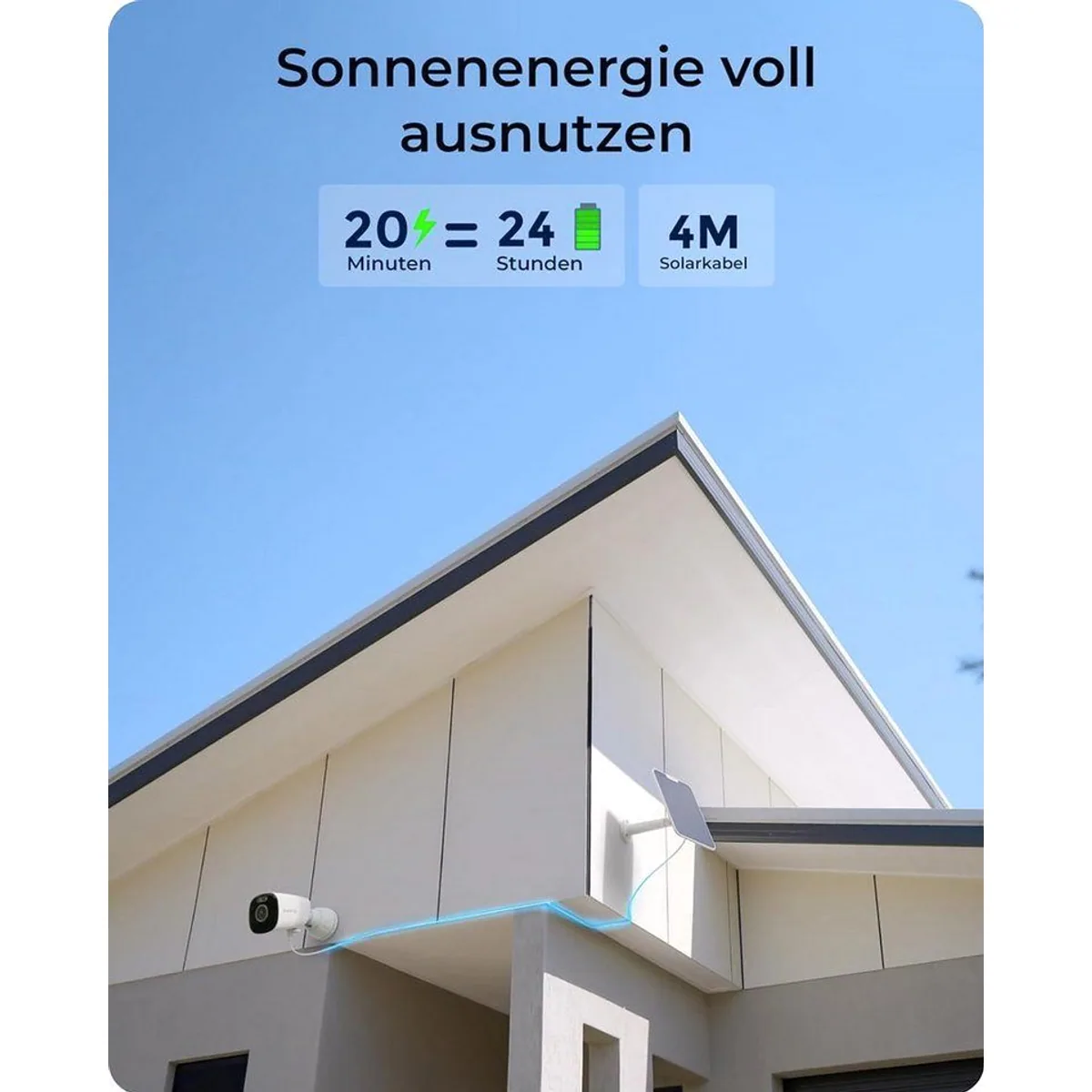 Reolink Home Hub mit 2x Argus Eco Ultra, kabelloses Sicherheitssystem, 4K Live-Ansicht, Wetterfest 4