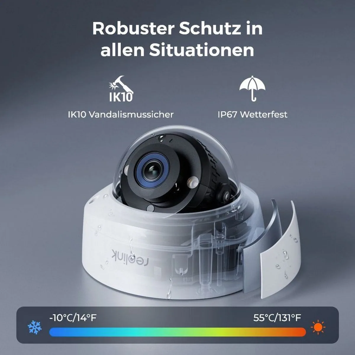 Reolink RLK8-1200V4 Überwachungskamera Set, 12MP Auflösung, 145° Sichtfeld, Wetterfest 2