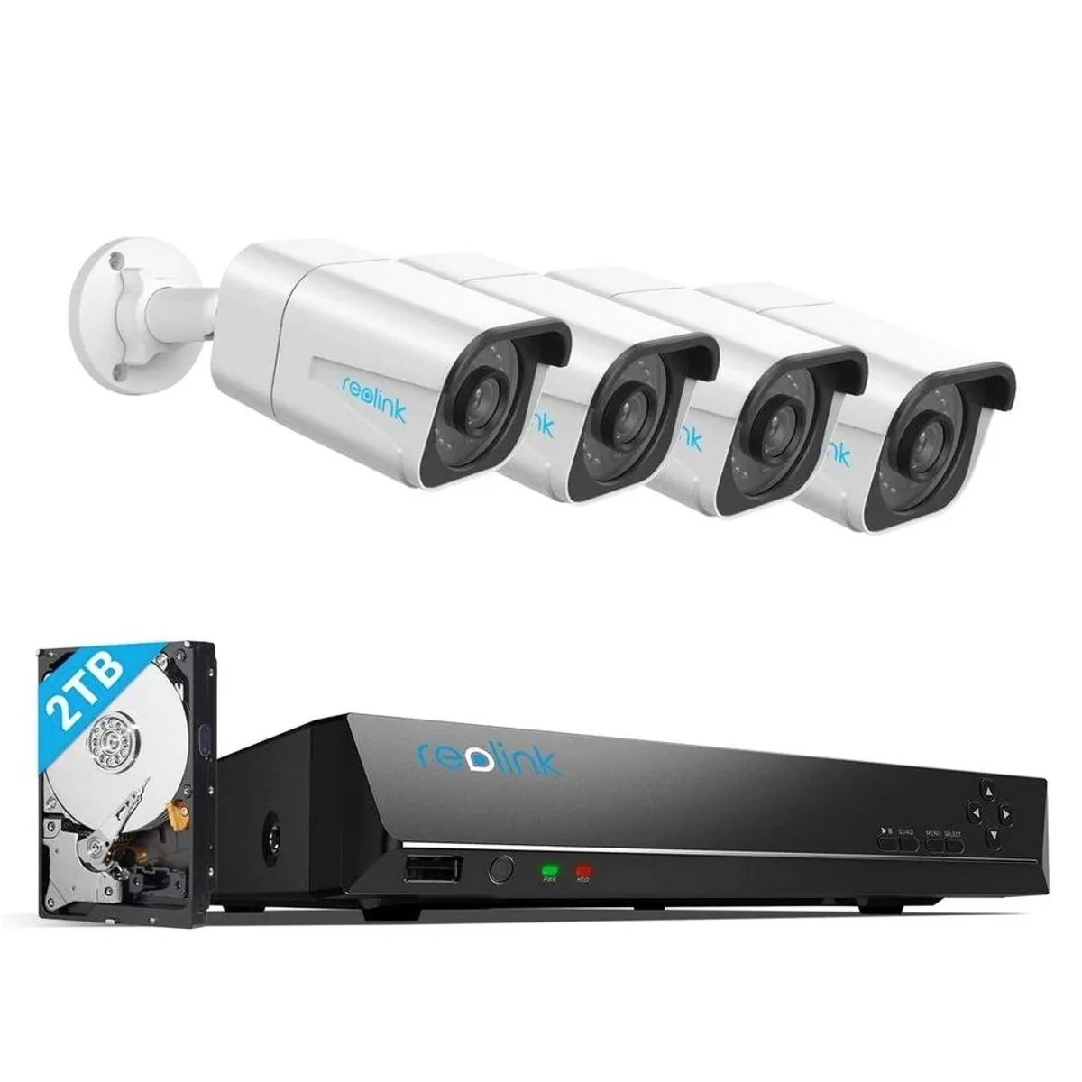 Reolink RLK8-800B4-A Überwachungskamera, 4K Ultra HD, 24/7 Aufzeichnung, PoE