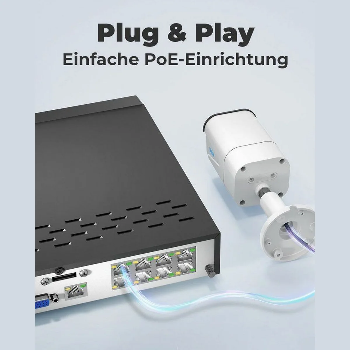 Reolink RLK8-800B4-A Überwachungskamera, 4K Ultra HD, 24/7 Aufzeichnung, PoE 4