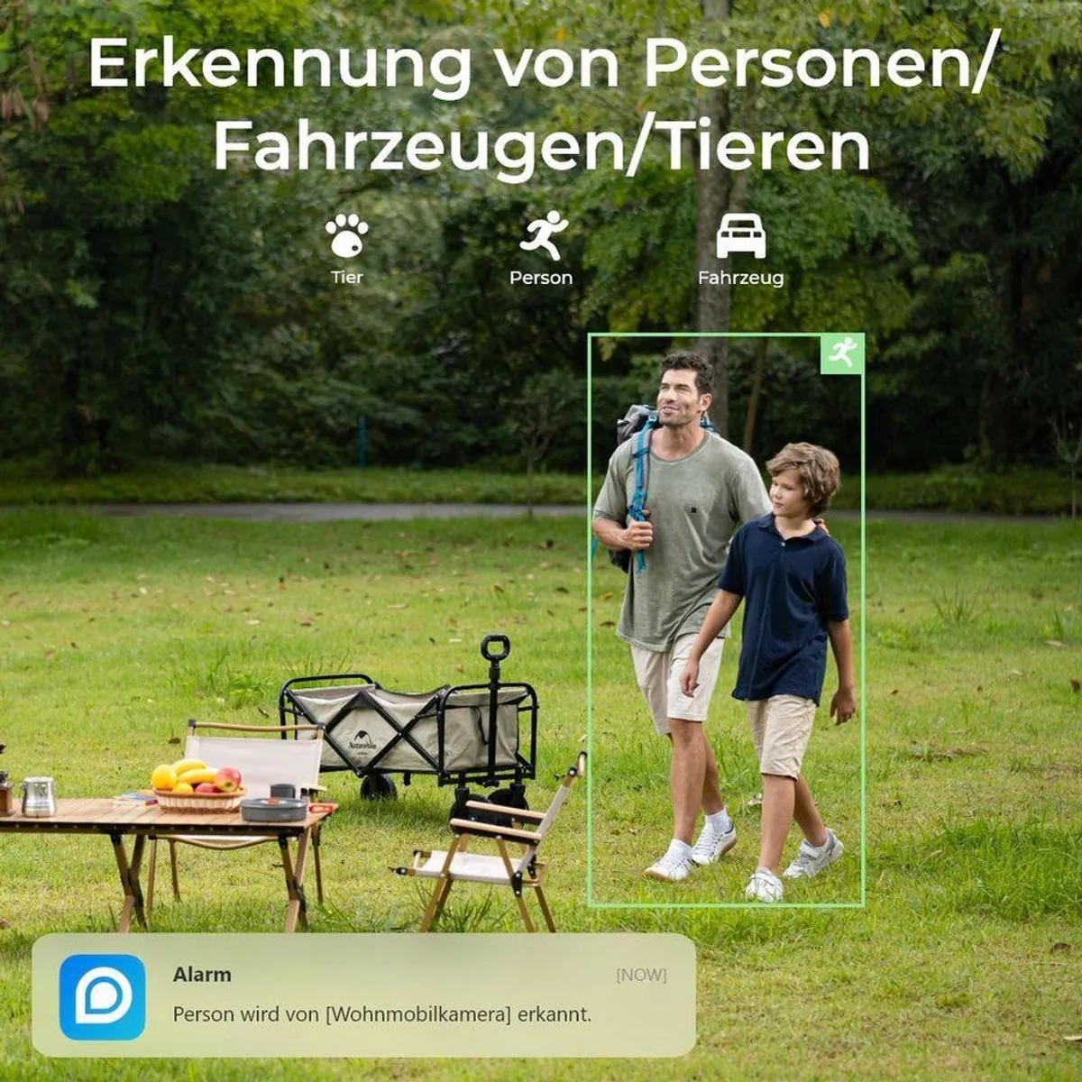 Reolink TrackMix LTE Überwachungskamera, 4K Bildqualität, Dual-Objektiv, intelligente Erkennung 4