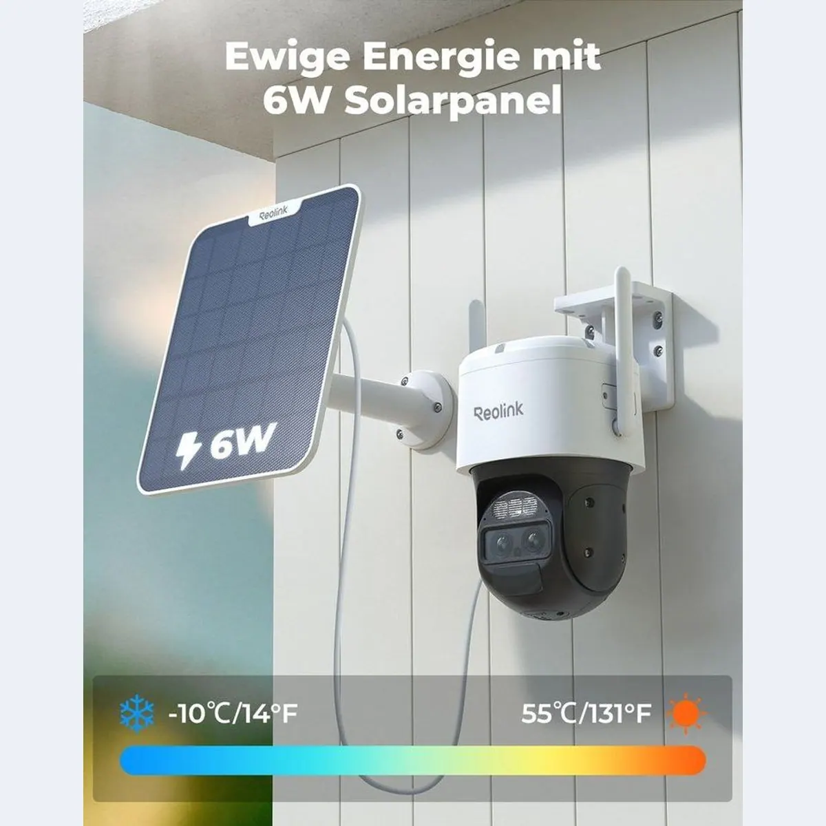 Reolink TrackMix LTE Überwachungskamera, 4K Bildqualität, Dual-Objektiv, intelligente Erkennung 5