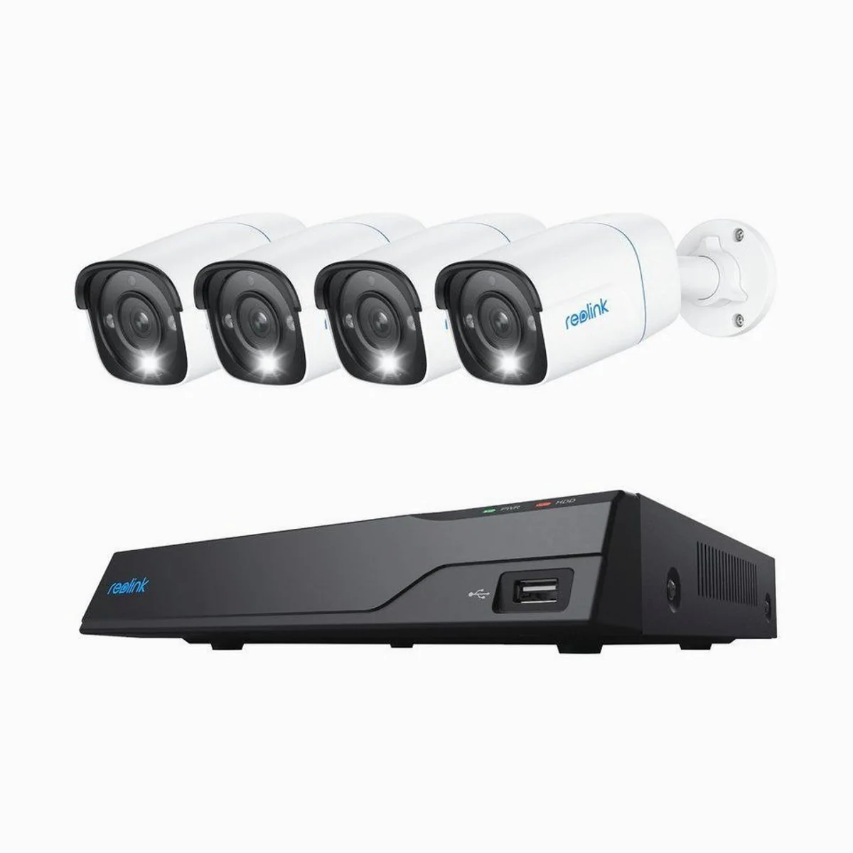 Reolink NVS8-8MB4 Überwachungssystem, 8MP Ultra HD, 24/7 Aufzeichnung