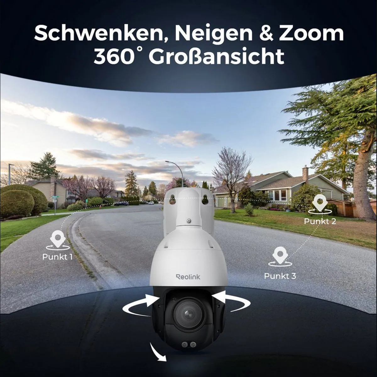 Reolink 4K PoE-Überwachungskamera, 16X optischer Zoom, Zwei-Wege-Audio 5
