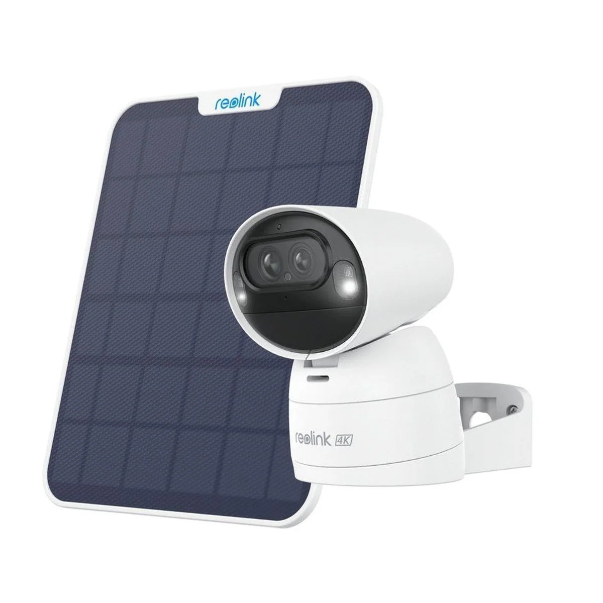 Reolink Argus B730 Überwachungskamera, 4K Auflösung, Solar Panel – ideal für Außenbereiche