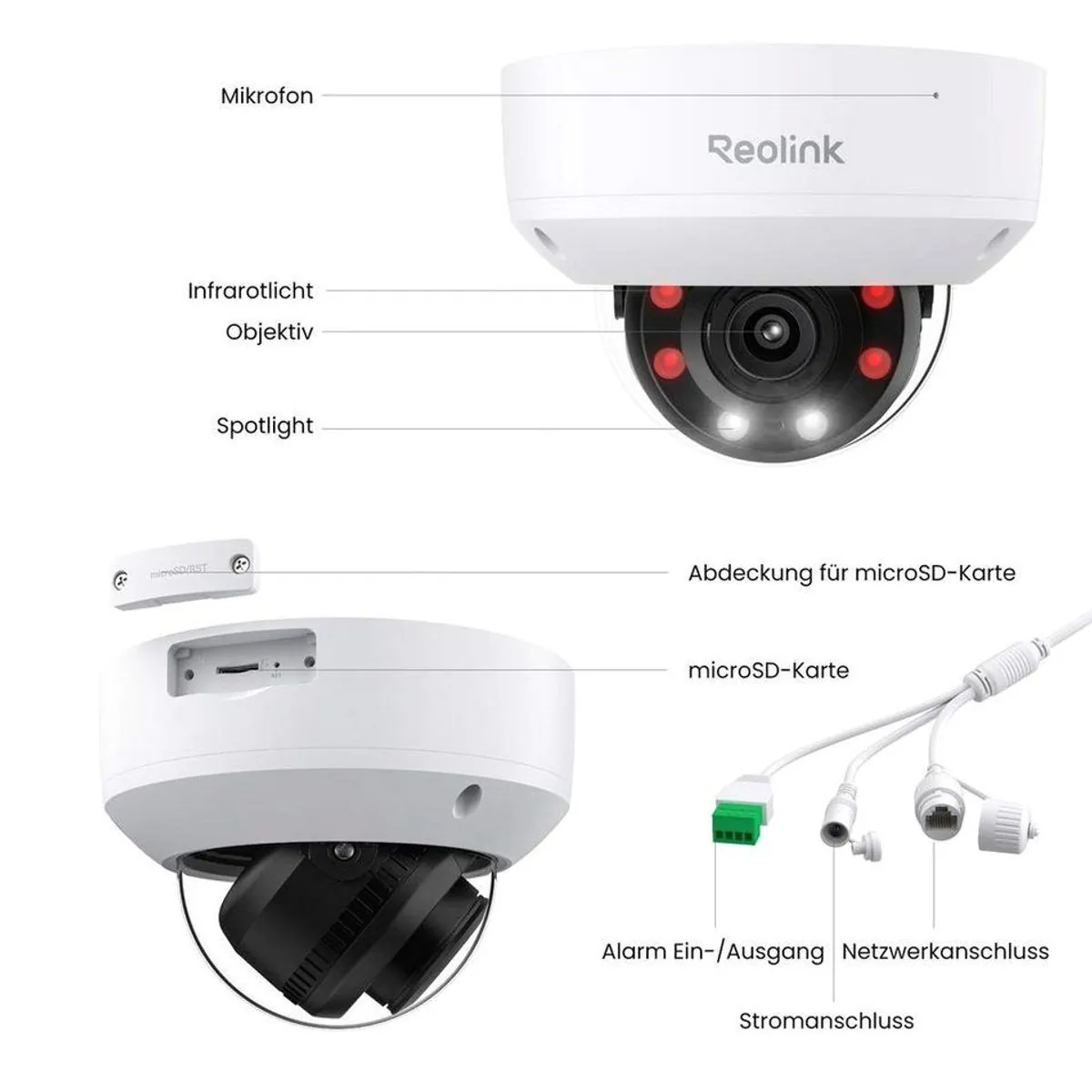 Reolink RP-PCV8MZ Überwachungskamera, 8 MP, KI-Erkennung, PoE, IP67 4