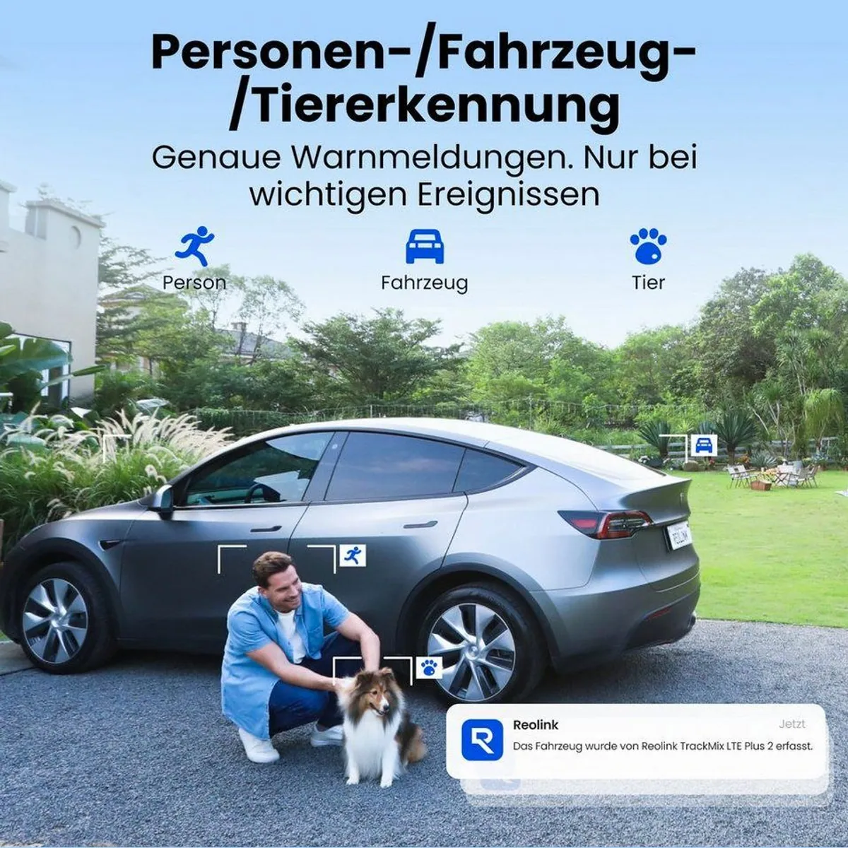 Reolink TrackMix LTE Plus 2 Überwachungskamera, 4MP Dual-Objektiv, 4G LTE, Solarbetrieb 3