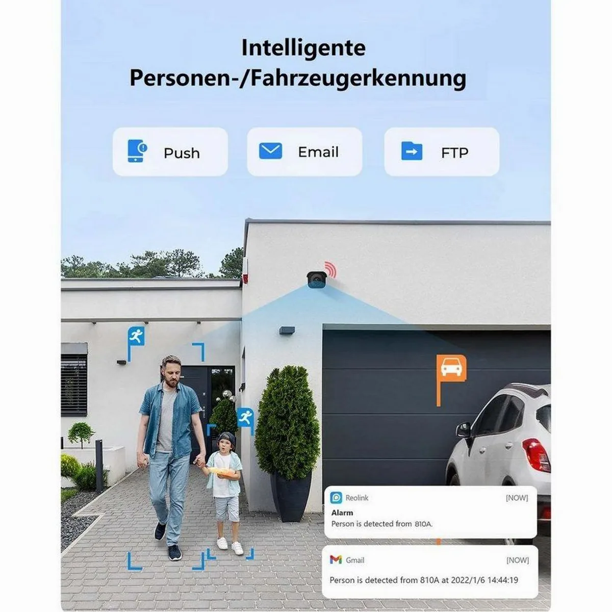 Reolink RLK16-820D8-A 4K PoE Überwachungskamera, 8MP, 16CH NVR, Nachtsicht, Personenerkennung 5