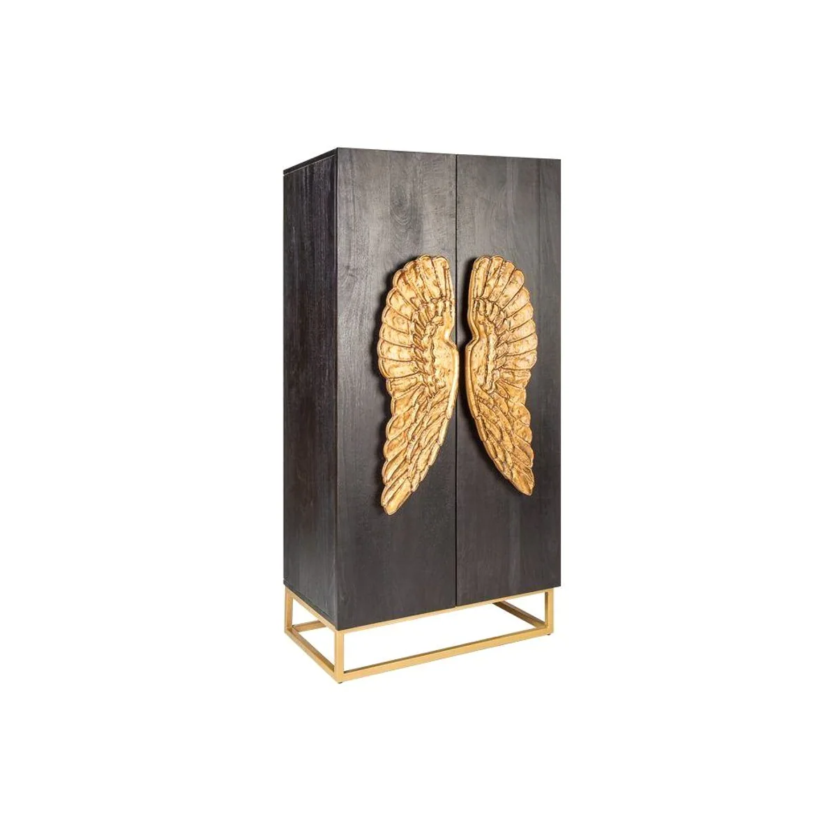riess-ambiente Highboard ANGEL 140cm, elegantes Design mit goldenen Akzenten 2