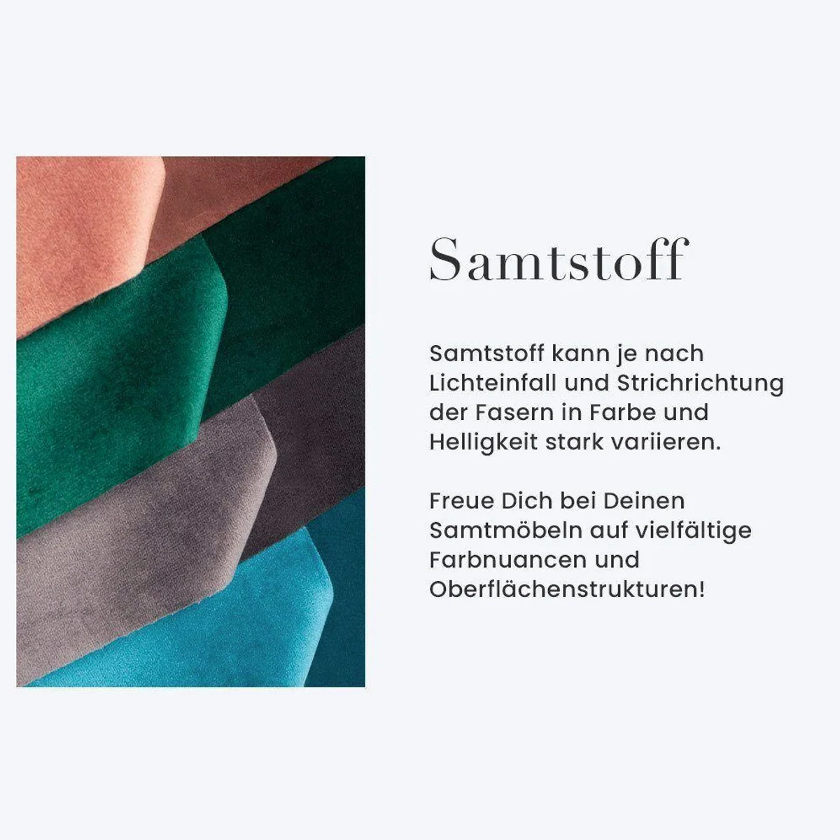 riess-ambiente Sitzbank PRÊT-À-PORTER, florales Design, hochwertiger Samt, elegante Metallbeine 4