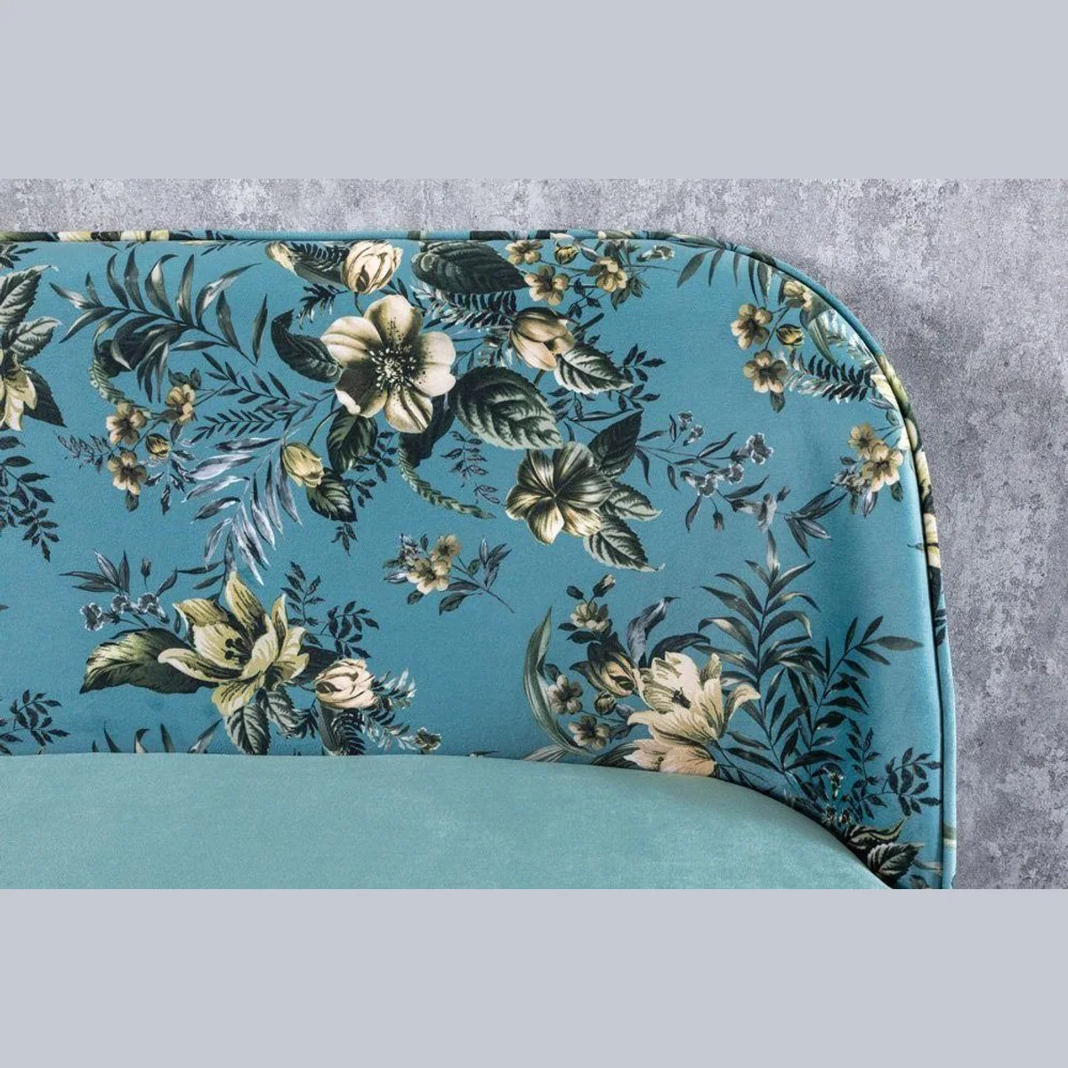 riess-ambiente Sitzbank PRÊT-À-PORTER, florales Design, hochwertiger Samt, elegante Metallbeine 5