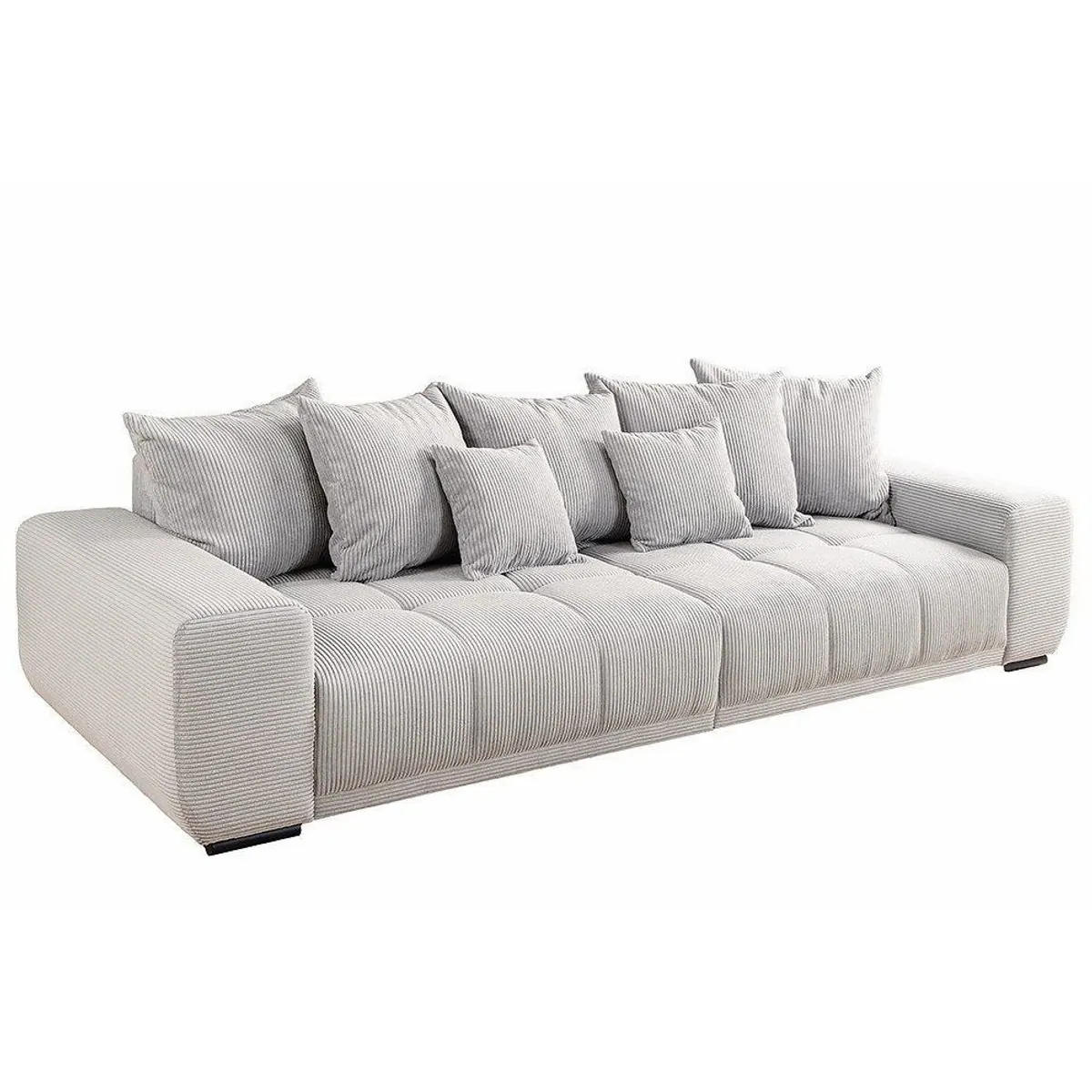 riess-ambiente XXL Sofa ELEGANCIA, elegantes Design, hoher Sitzkomfort, inklusive Kissen 2