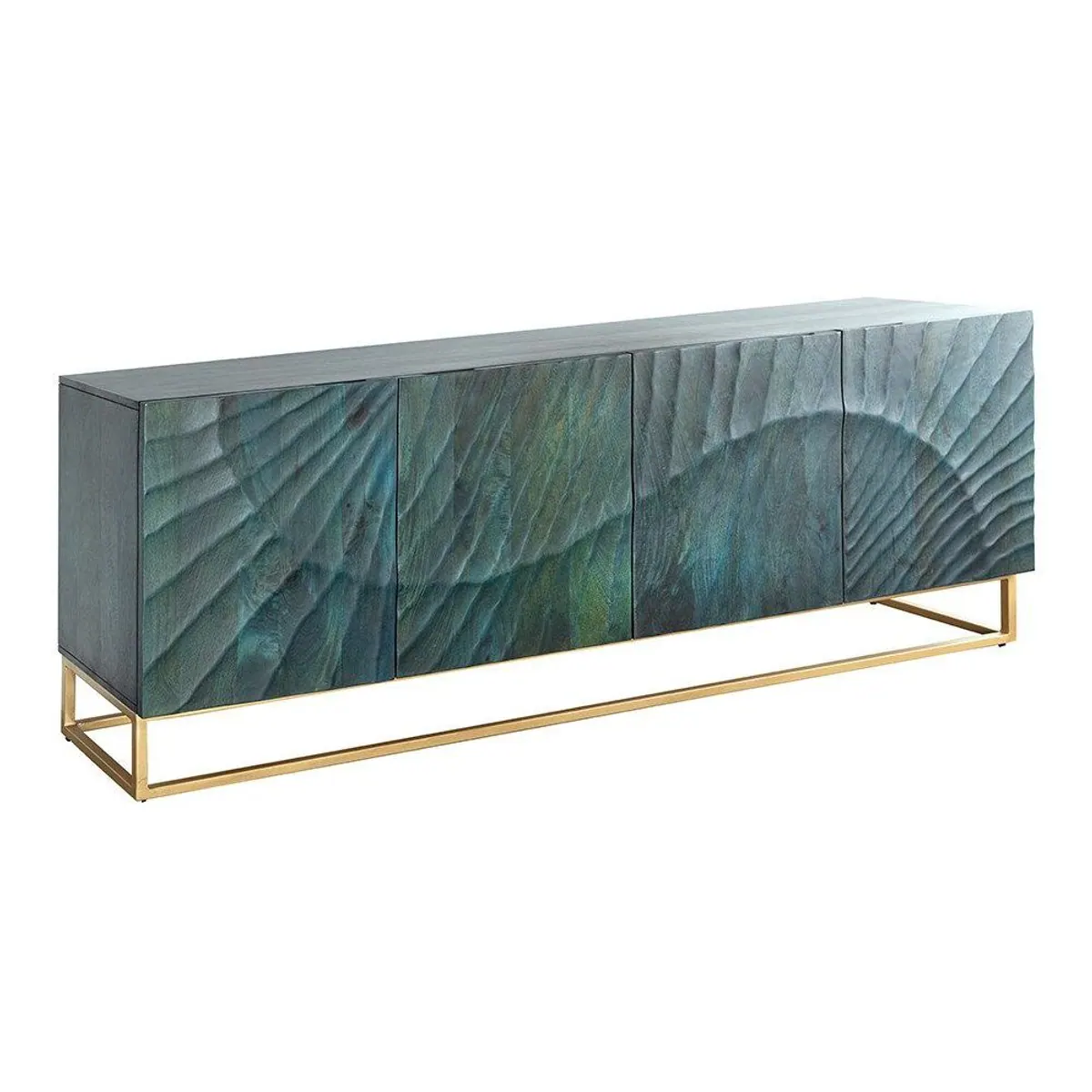 riess-ambiente Sideboard SCORPION, auffälliges Design, handgefertigte Schnitzereien, großzügiger Stauraum 2