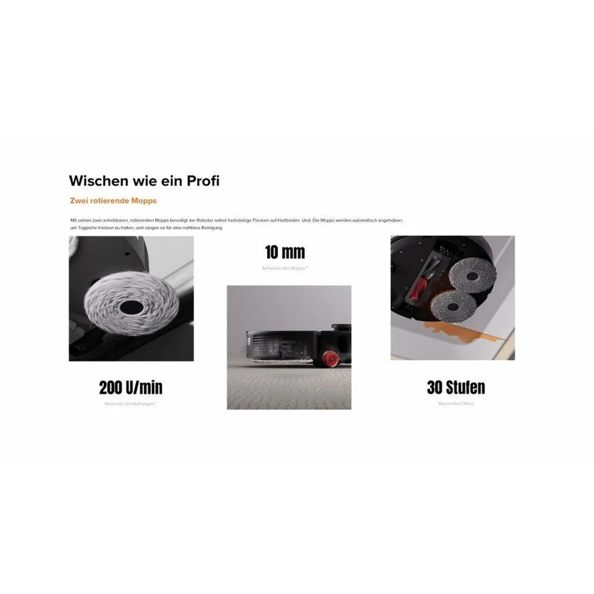 Roborock Qrevo 5AE Saugroboter, 12.000 Pa Saugleistung, LDS-Navigation, Wischfunktion 5