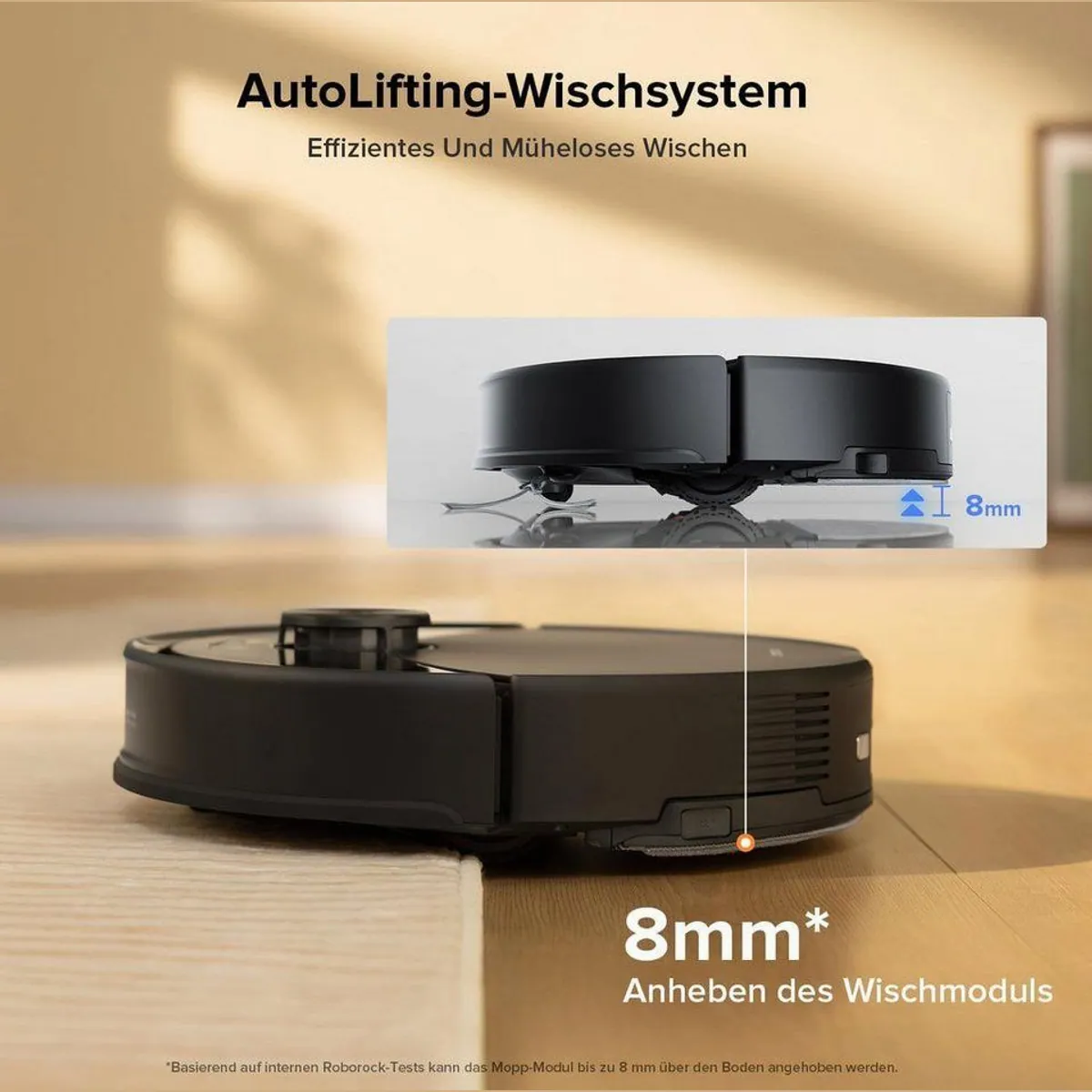 Roborock S10 Saugroboter, 10.000 Pa Saugkraft, Anti-Verwirrungs-System, Auto-Lifting-Wischsystem 5