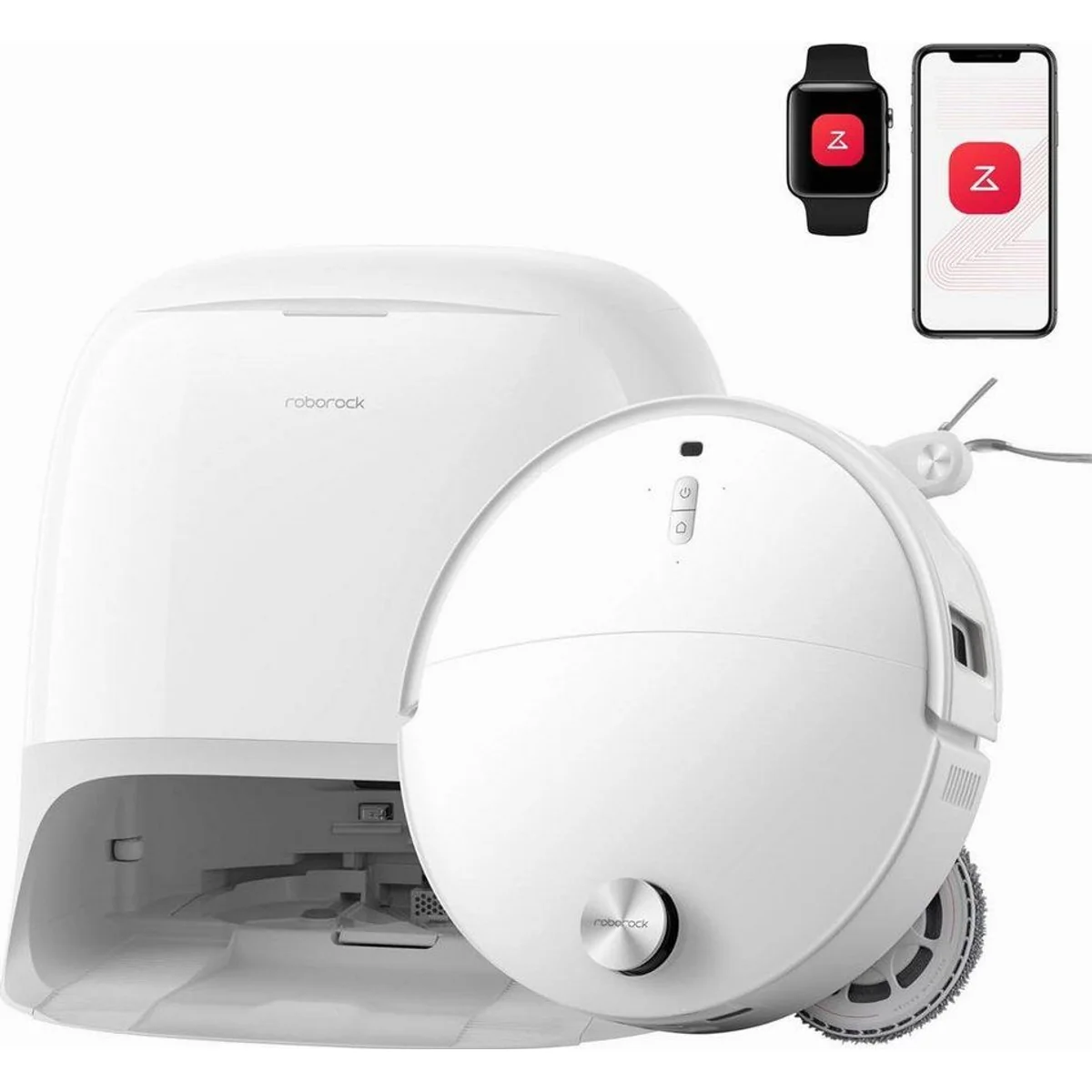 Roborock Qrevo Curv 2 Pro, 25000 Pa Saugkraft, 100°C Heißwasser-Mopp — intelligente Reinigungslösung
