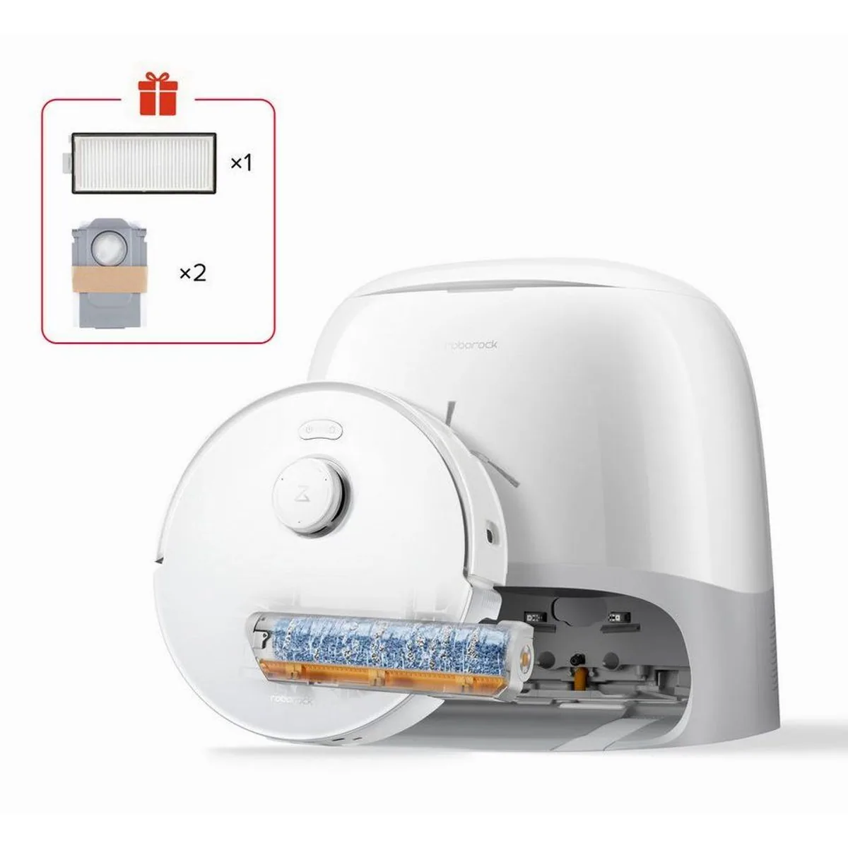 Roborock Qrevo Curv 2 FlowX, kraftvolle Reinigung, intelligente Teppichschutzfunktion