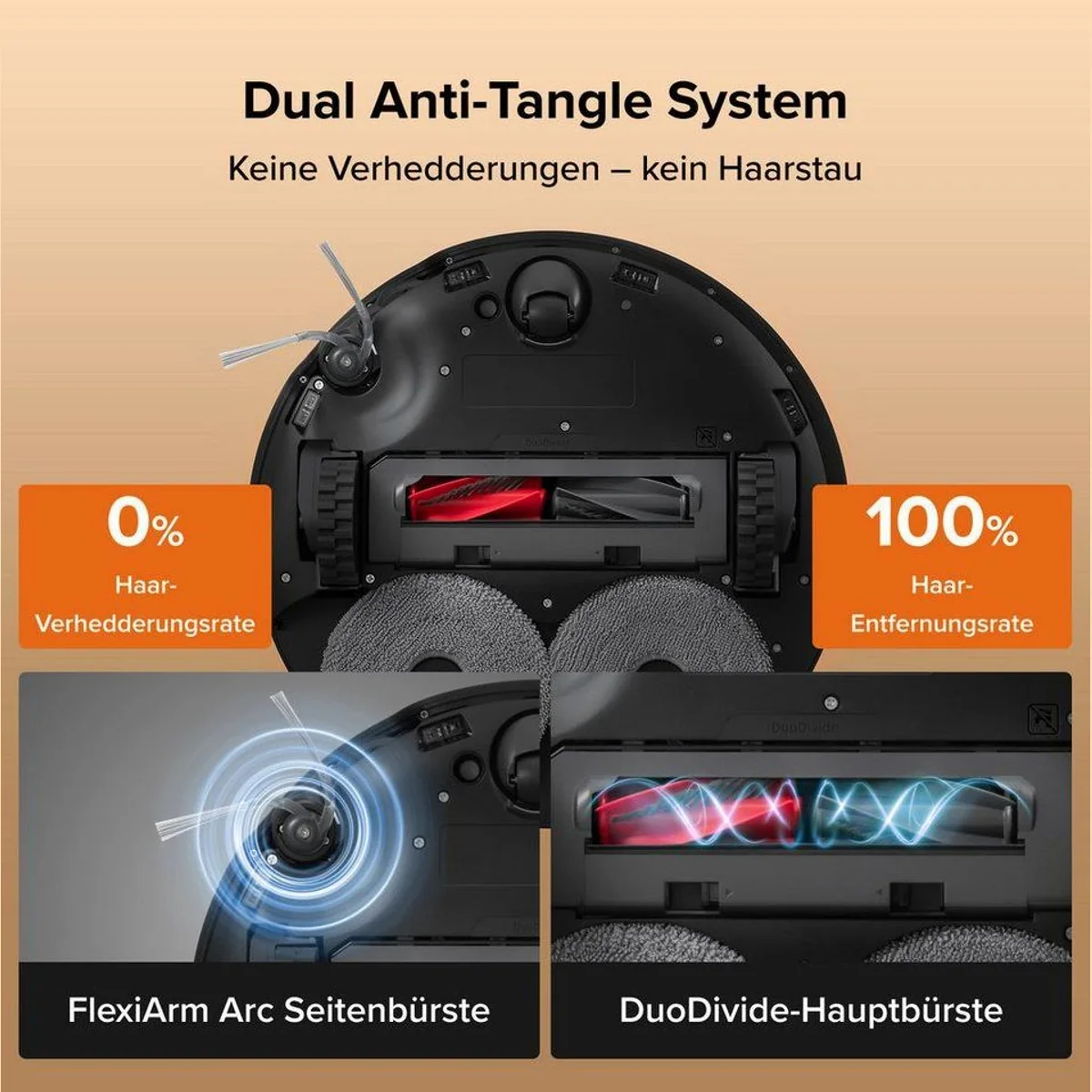 Roborock Qrevo Edge 2 Saugroboter, 25.000 Pa Saugkraft, FlexiArm-Technologie 5
