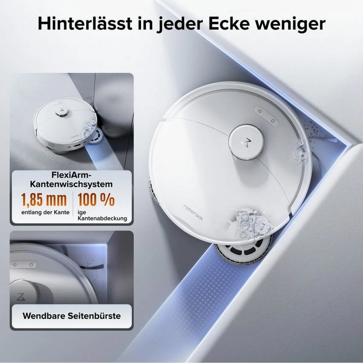Roborock Saugroboter Qrevo 2 Pro, 25.000 Pa Saugkraft, Wischfunktion 4