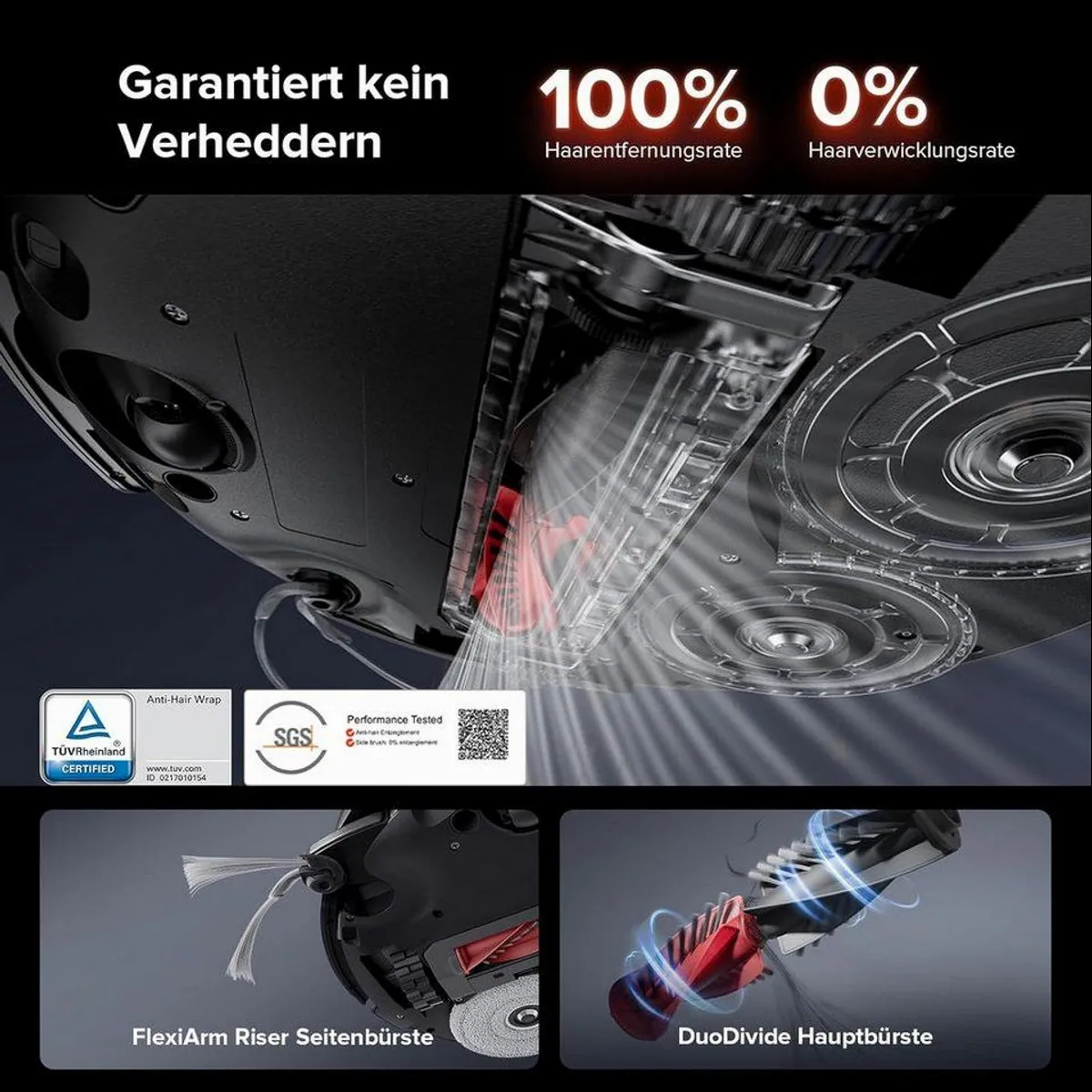 Roborock Saros 10R Saugroboter, 22.000 Pa Saugkraft, Ultra-Slim Design, StarSight System 2.0 5