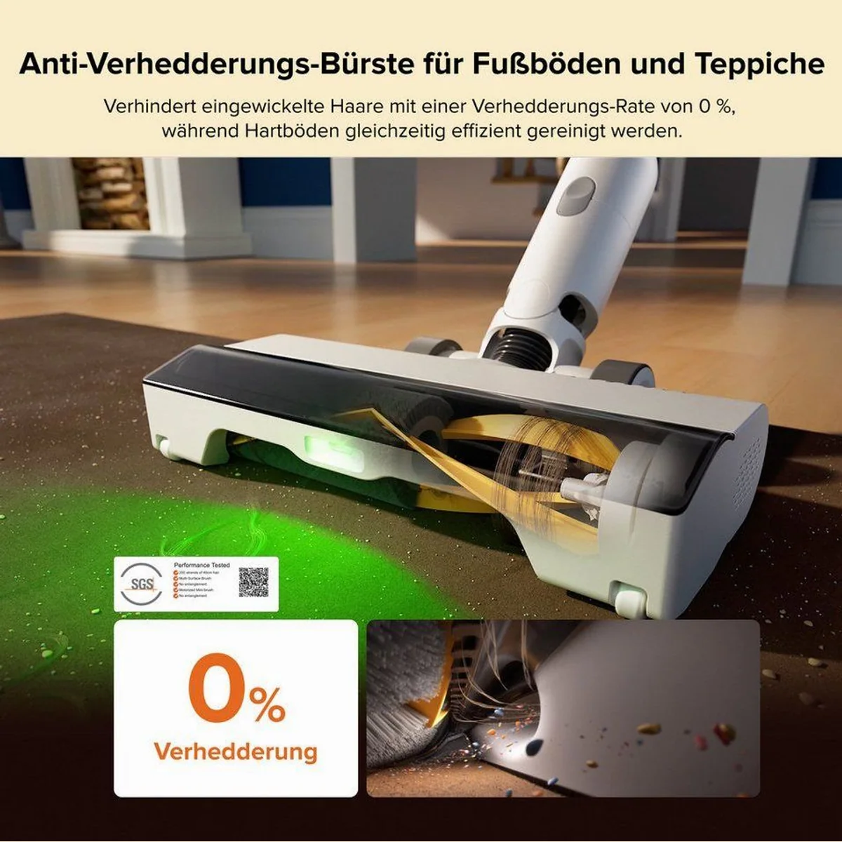Roborock H60 Hub Akku-Handstaubsauger, 27000Pa Saugkraft, 60 Minuten Laufzeit 4