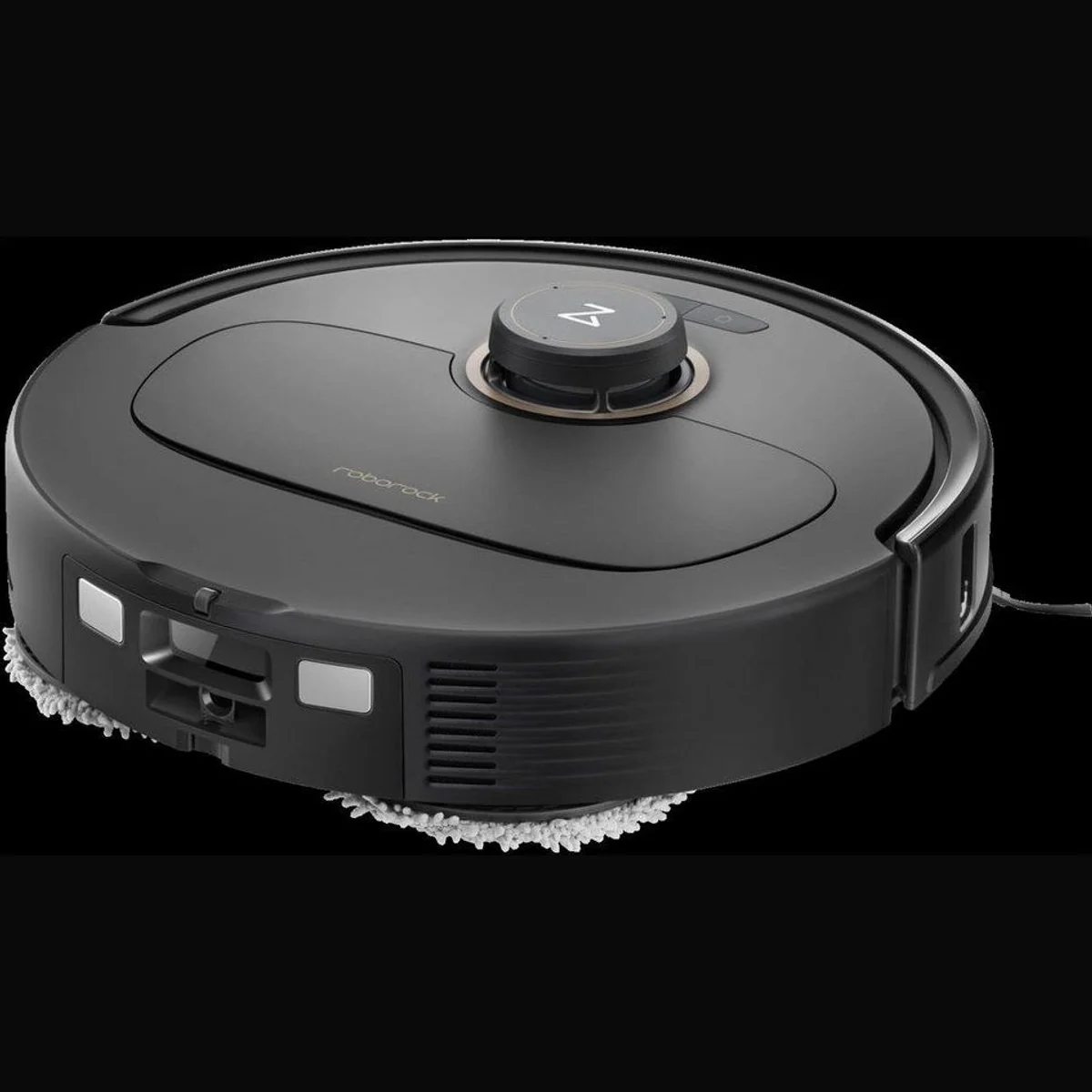 Roborock Qrevo MaxV Black, 7.000 PA Saugkraft, FlexiArm Design, Reactive AI 3