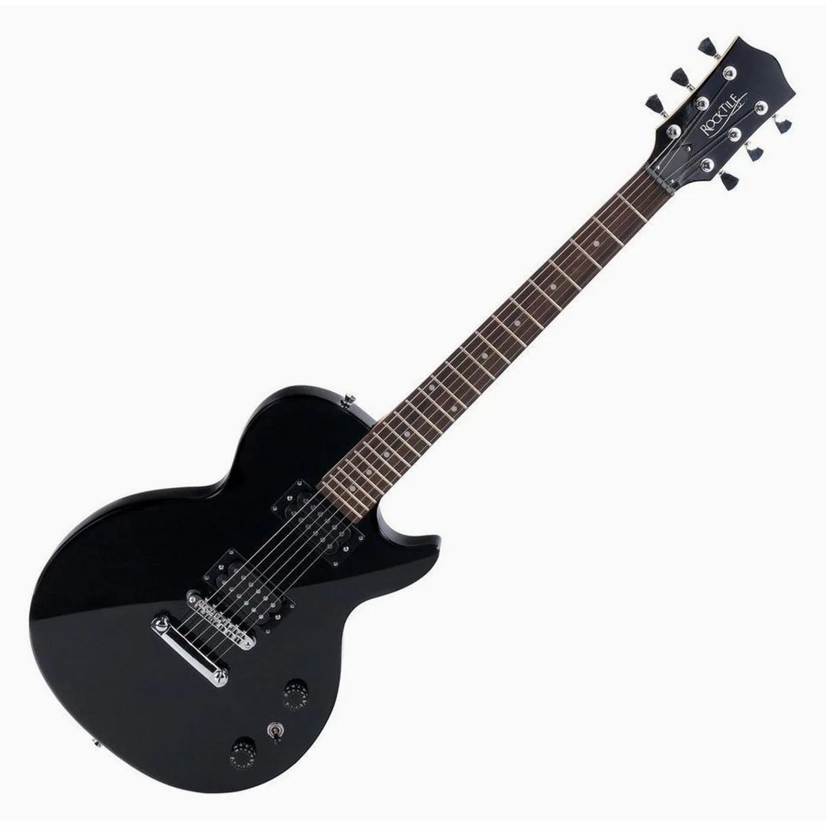 Rocktile L-100 E-Gitarre, kraftvoller Sound, leicht & anfängertauglich — inkl. Verstärker, Gigbag & Gitarrenschule 2
